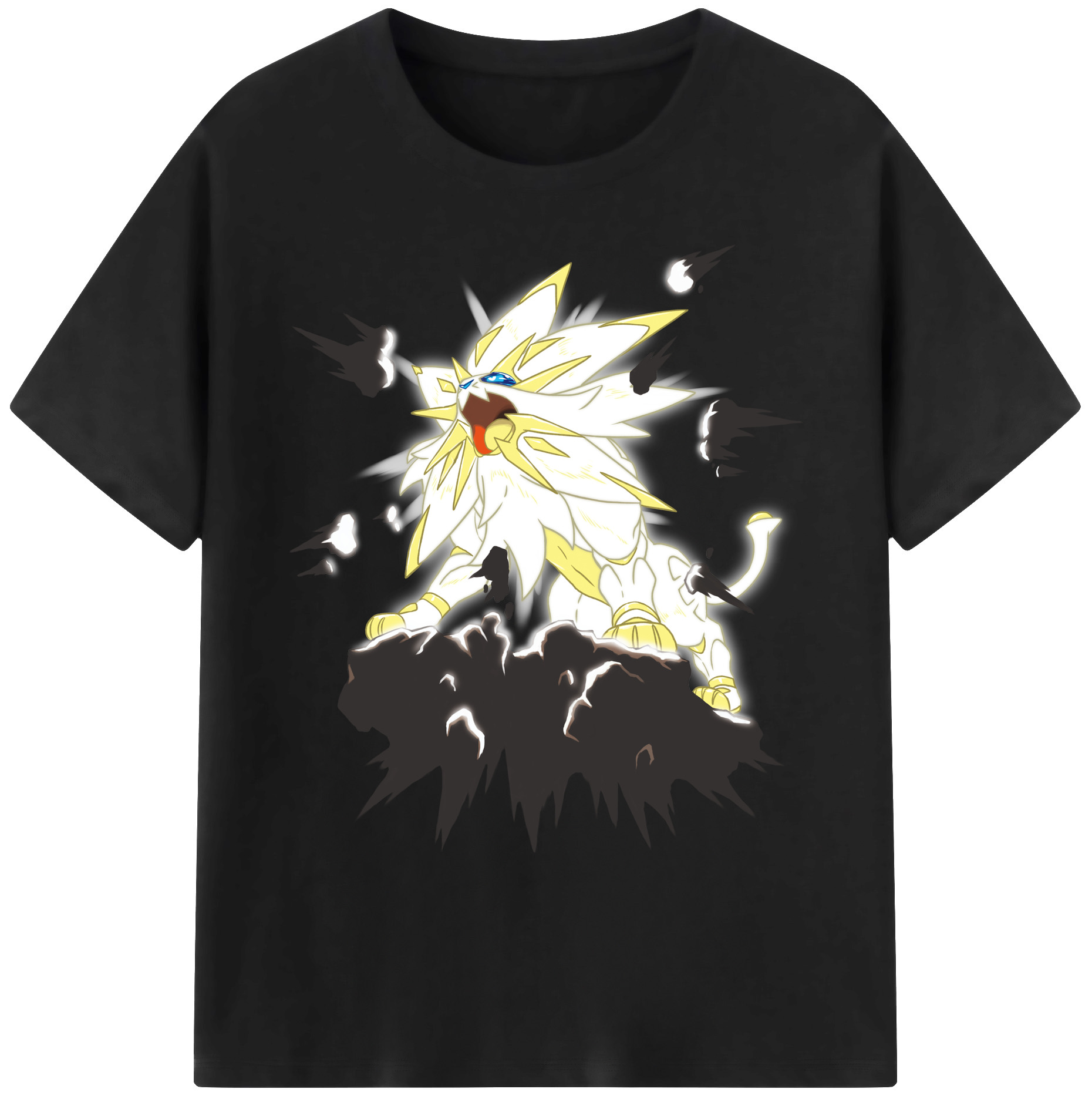 （画像用） ポケットモンスター Pokémon 綿100％ メンズ半袖Tシャツ｜肌触りやわらか＆通気性