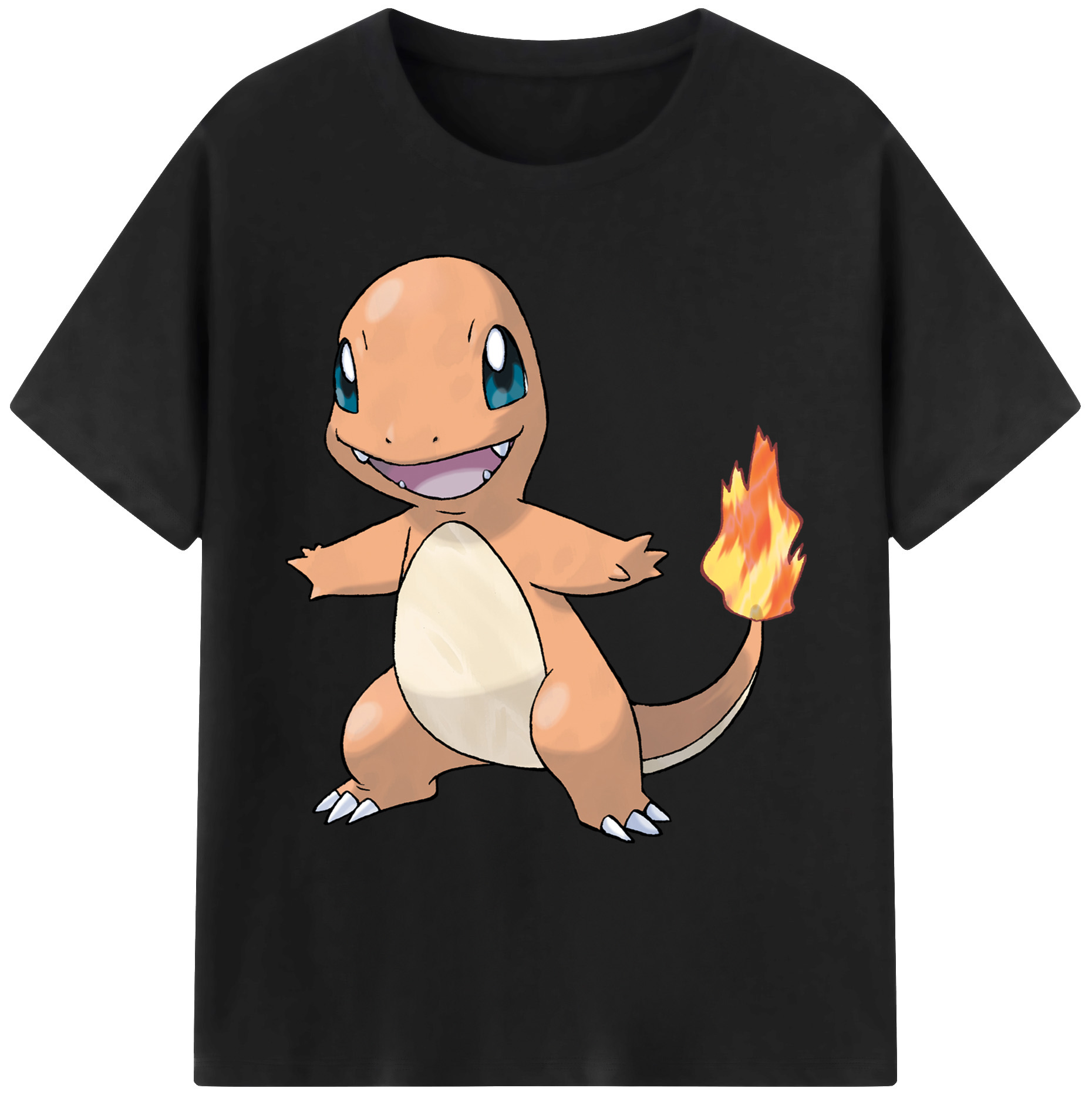 （画像用） ポケットモンスター Pokémon 綿100％ メンズ半袖Tシャツ｜肌触りやわらか＆通気性
