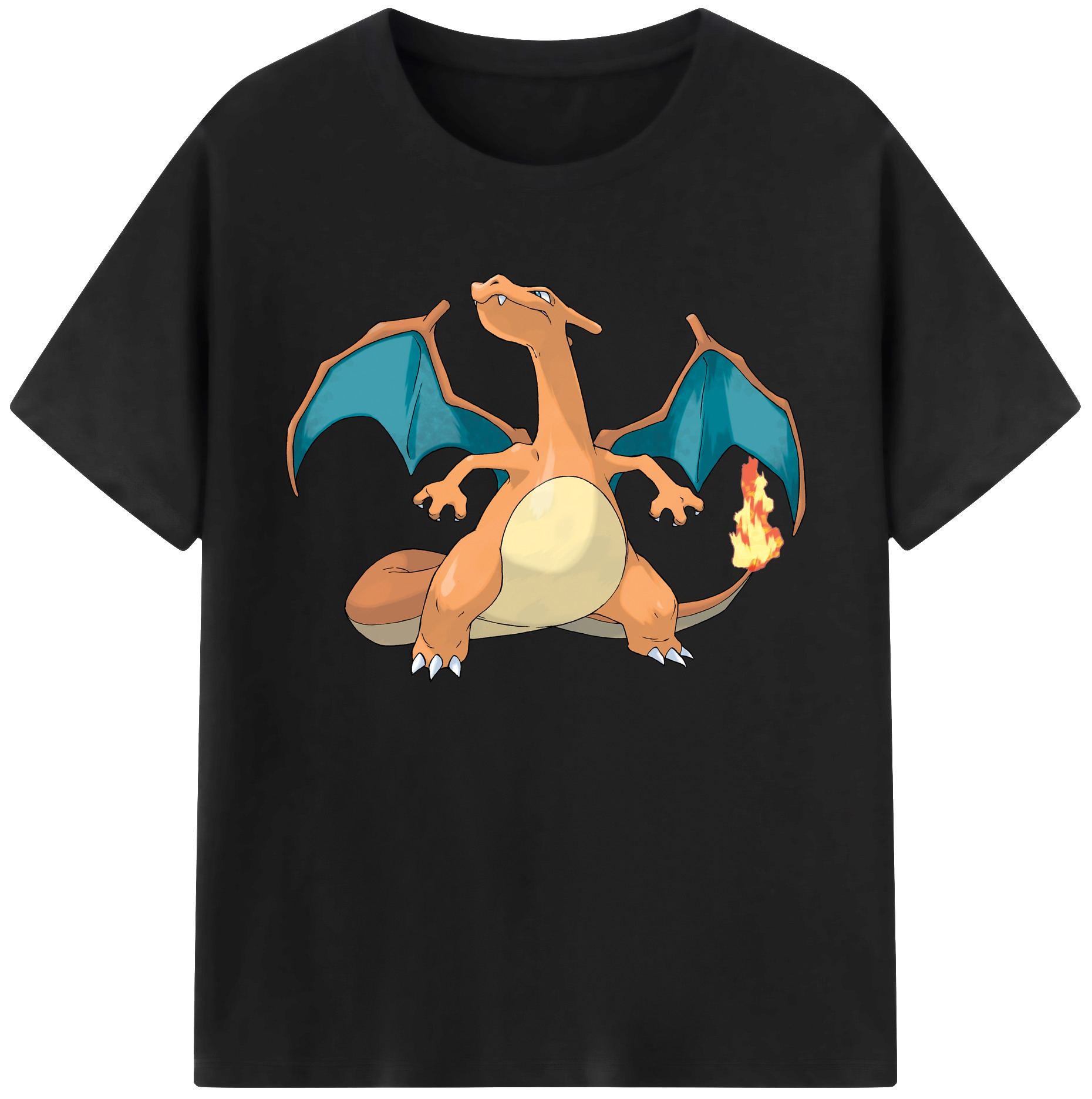 （画像用） ポケットモンスター Pokémon 綿100％ メンズ半袖Tシャツ｜肌触りやわらか＆通気性