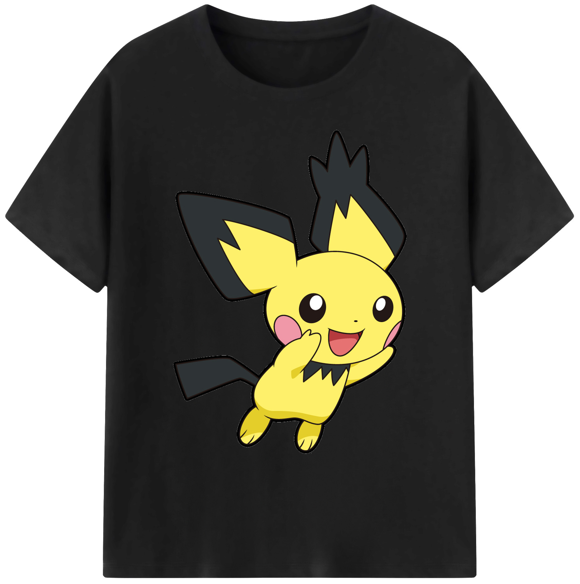 （画像用） ポケットモンスター Pokémon 綿100％ メンズ半袖Tシャツ｜肌触りやわらか＆通気性