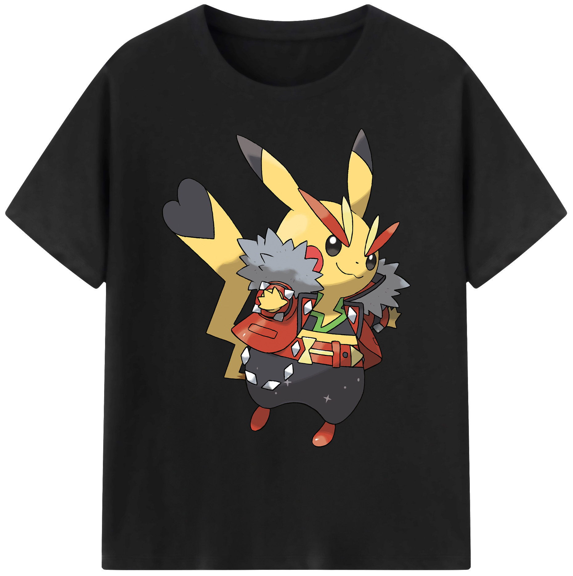 （画像用） ポケットモンスター Pokémon 綿100％ メンズ半袖Tシャツ｜肌触りやわらか＆通気性