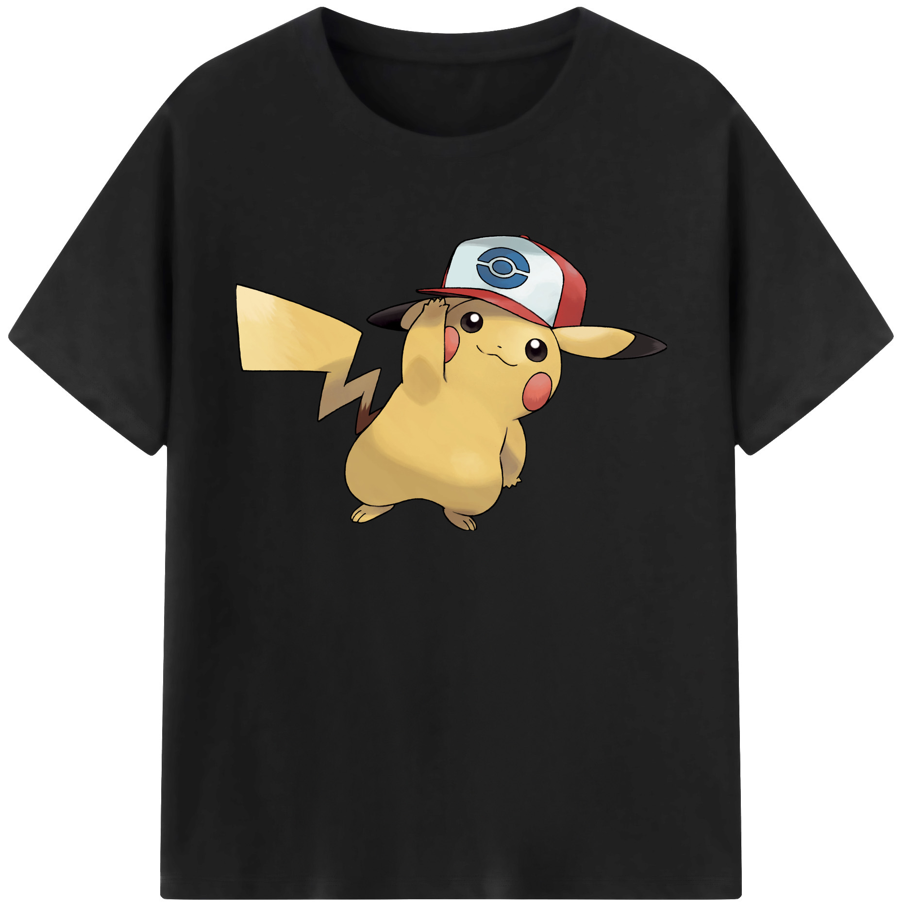 （画像用） ポケットモンスター Pokémon 綿100％ メンズ半袖Tシャツ｜肌触りやわらか＆通気性