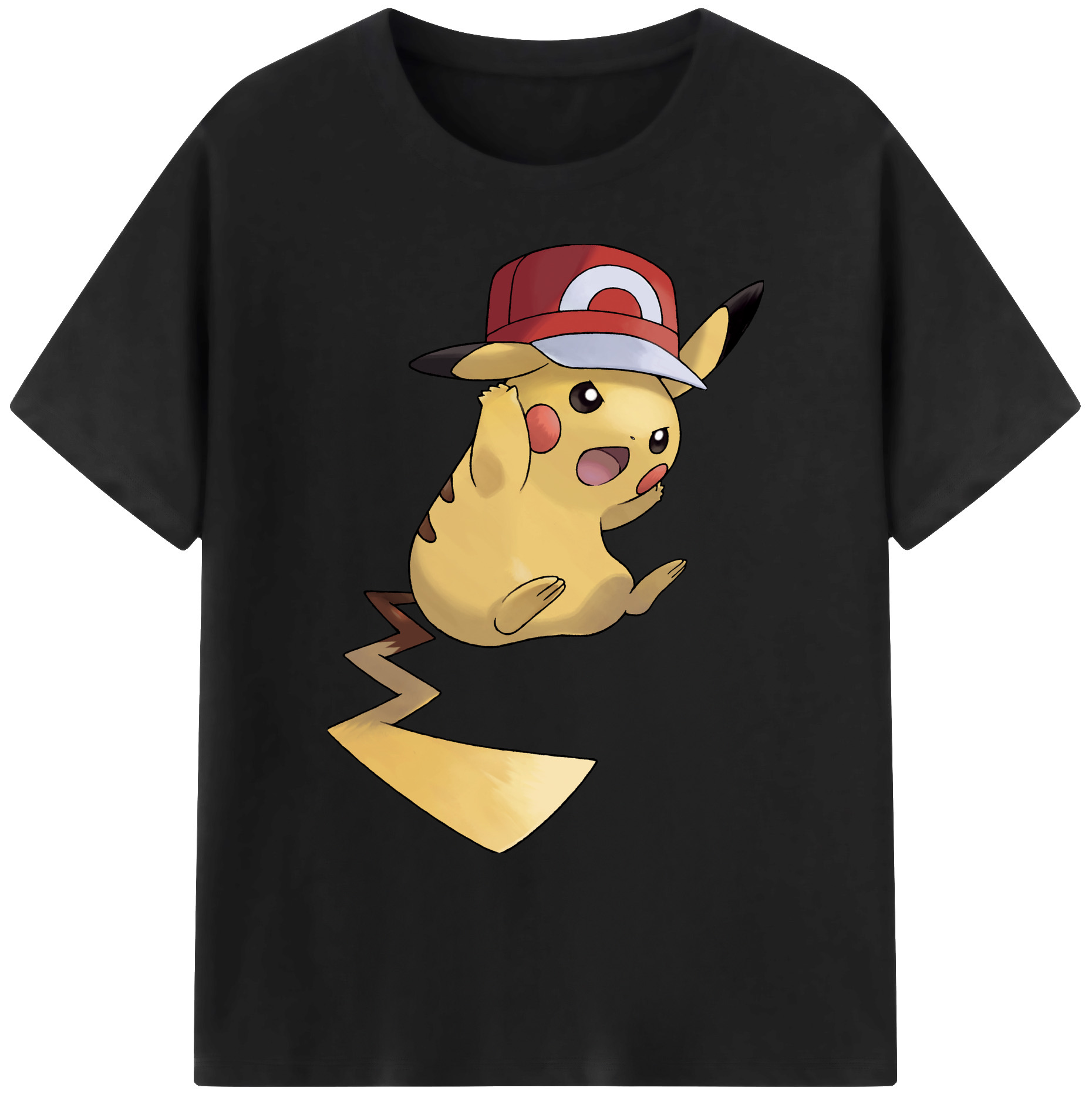 （画像用） ポケットモンスター Pokémon 綿100％ メンズ半袖Tシャツ｜肌触りやわらか＆通気性