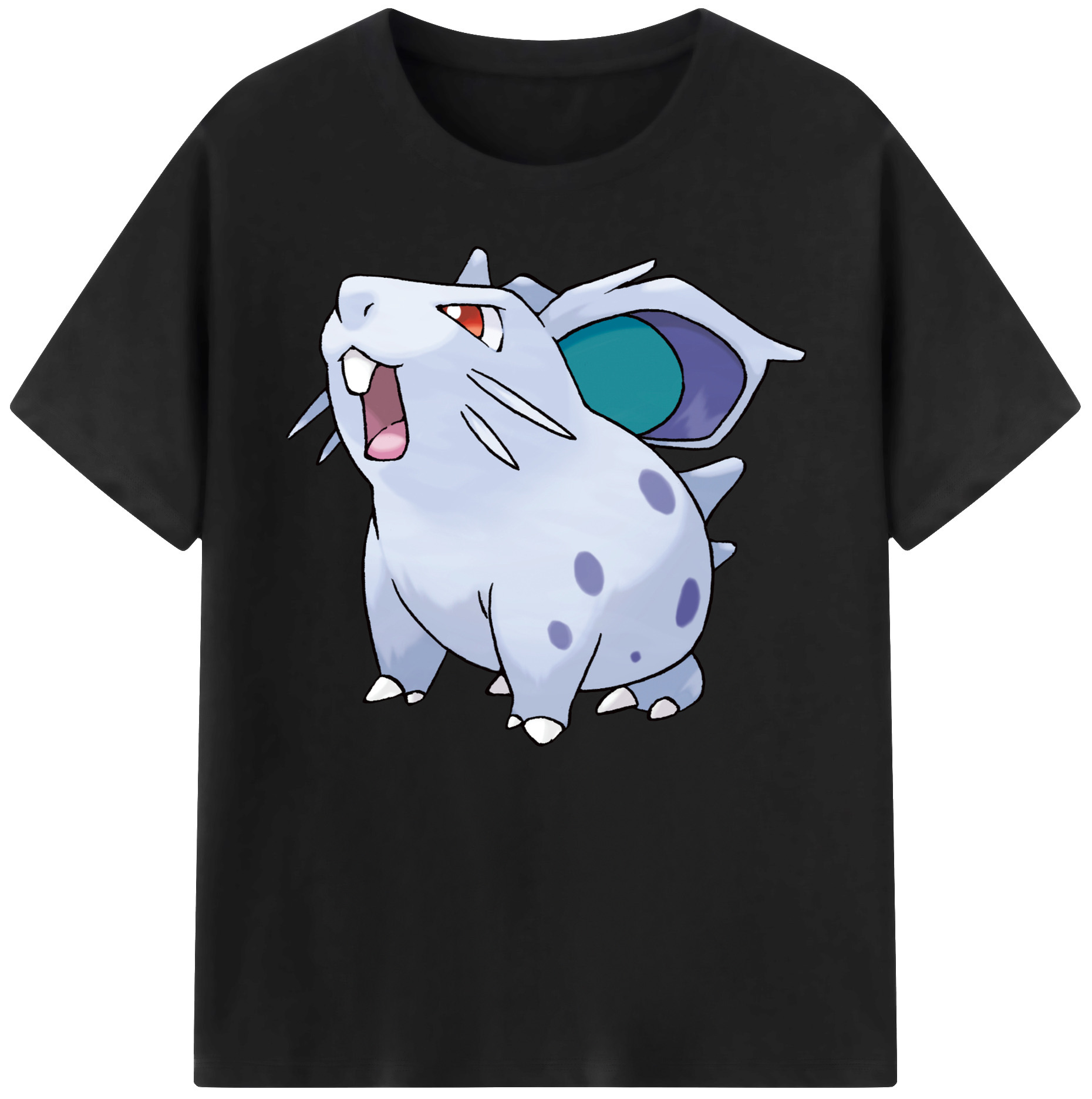 （画像用） ポケットモンスター Pokémon 綿100％ メンズ半袖Tシャツ｜肌触りやわらか＆通気性
