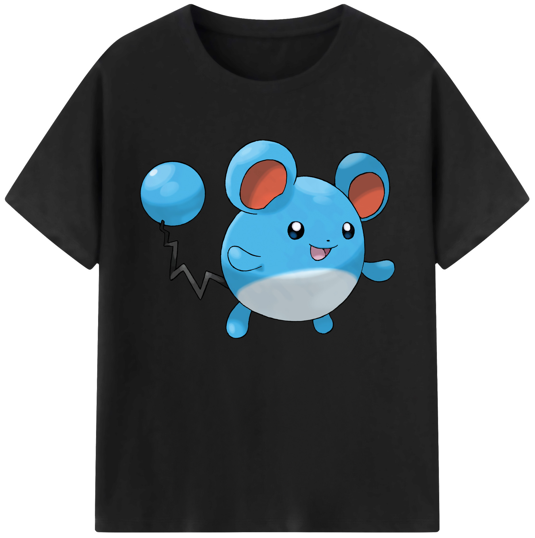 （画像用） ポケットモンスター Pokémon 綿100％ メンズ半袖Tシャツ｜肌触りやわらか＆通気性