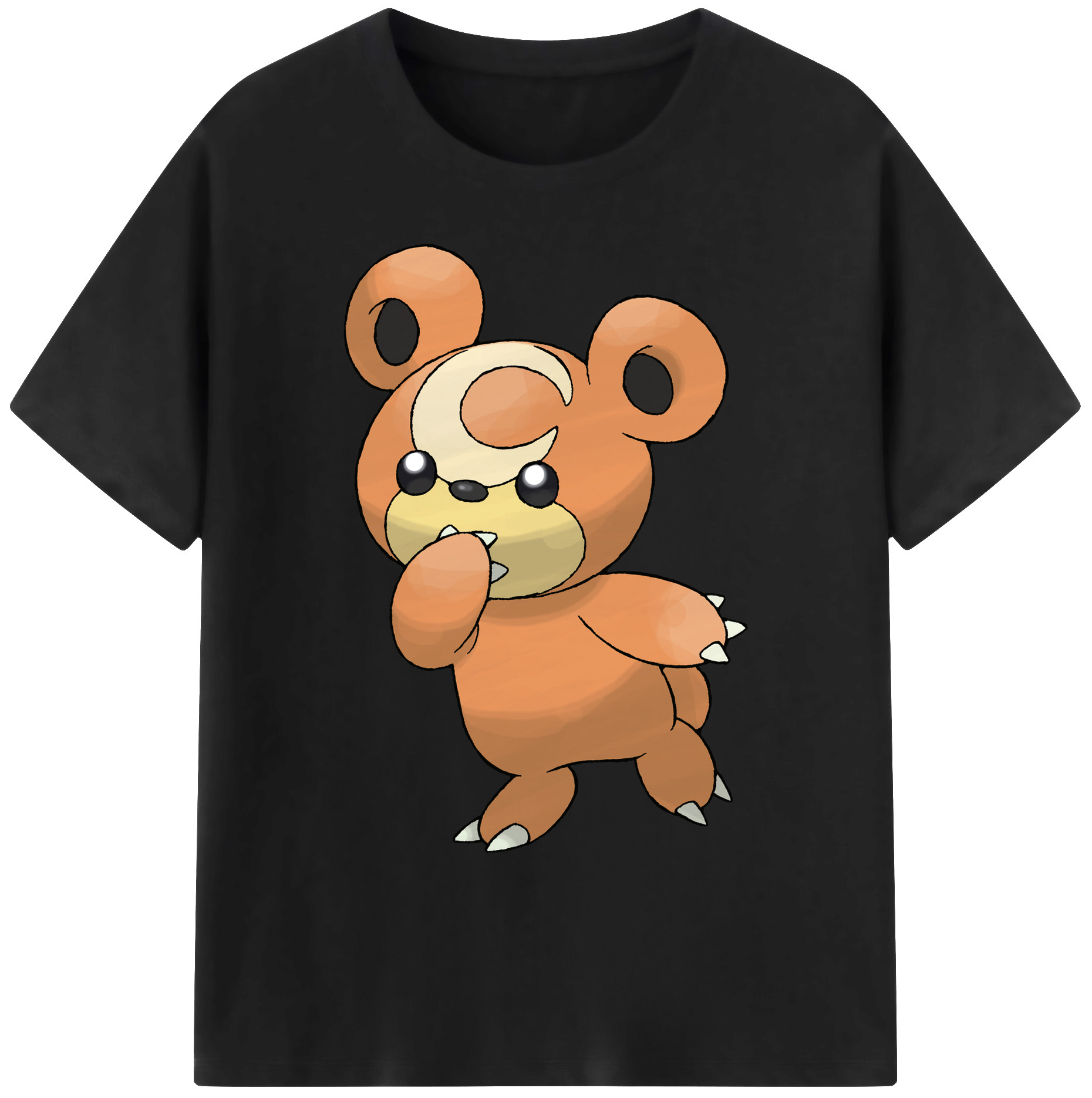 （画像用） ポケットモンスター Pokémon 綿100％ メンズ半袖Tシャツ｜肌触りやわらか＆通気性