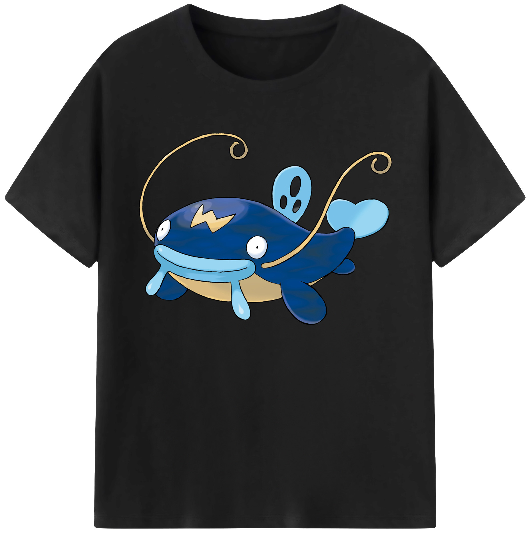 （画像用） ポケットモンスター Pokémon 綿100％ メンズ半袖Tシャツ｜肌触りやわらか＆通気性
