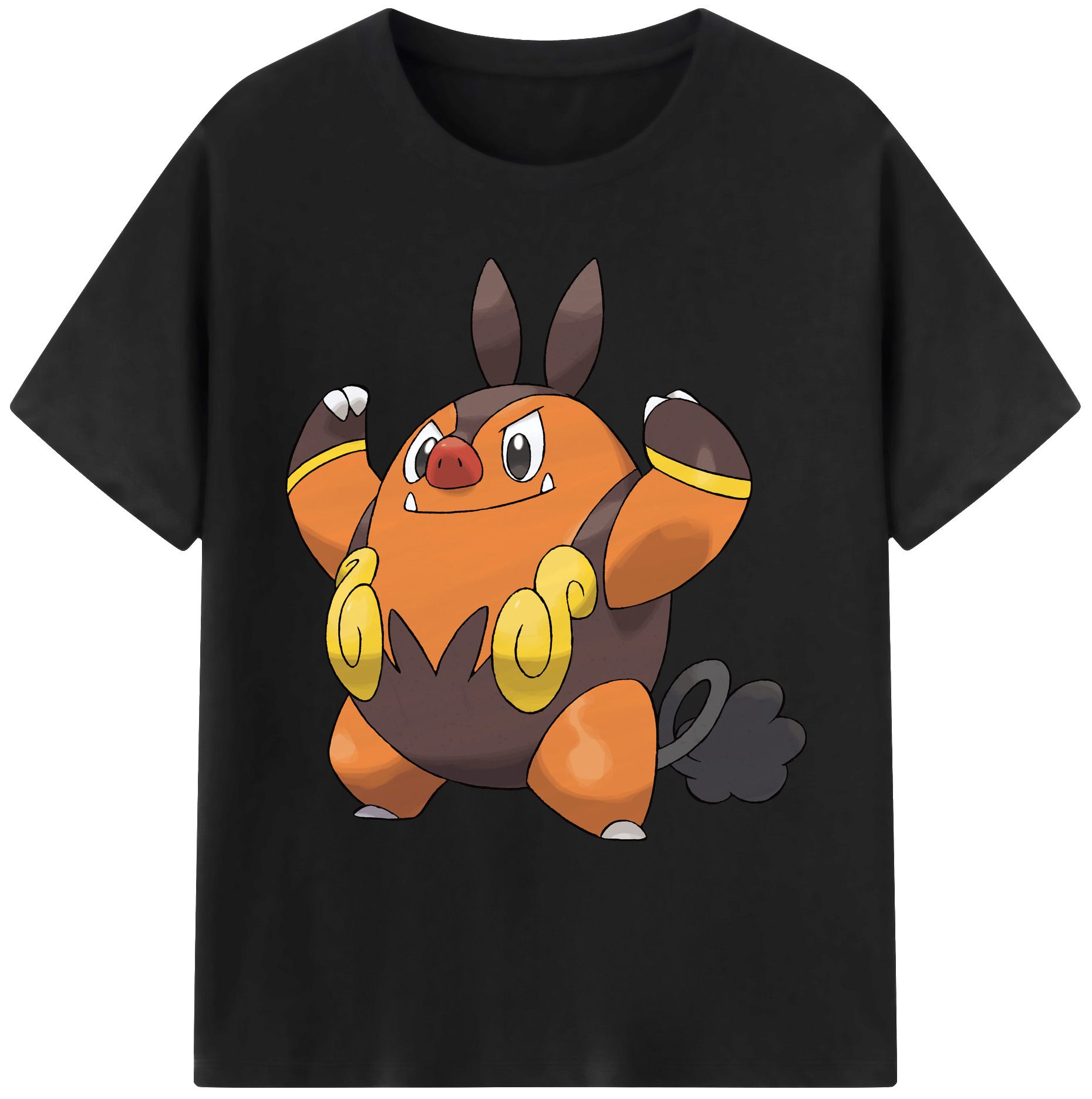 （画像用） ポケットモンスター Pokémon 綿100％ メンズ半袖Tシャツ｜肌触りやわらか＆通気性