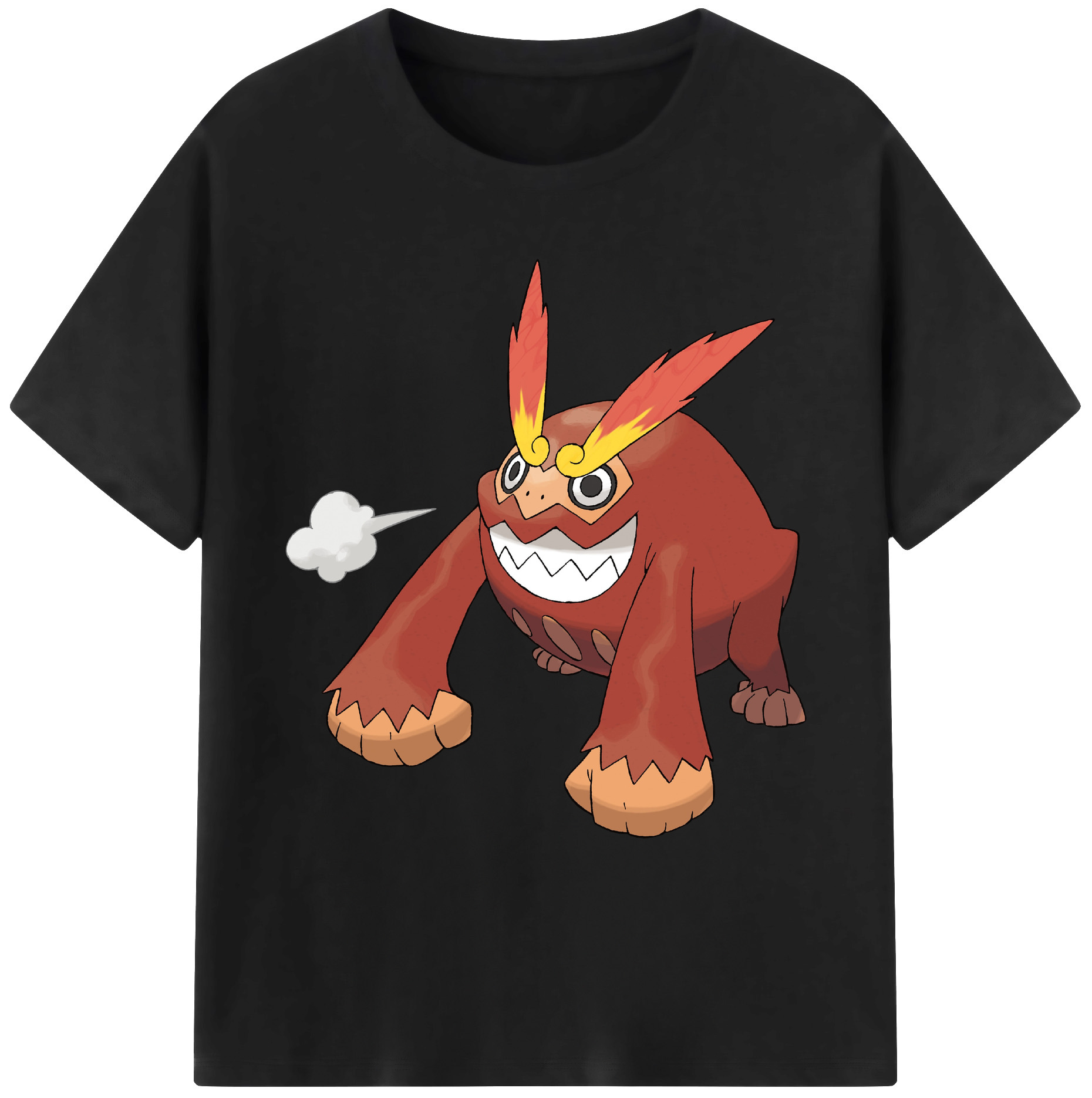 （画像用） ポケットモンスター Pokémon 綿100％ メンズ半袖Tシャツ｜肌触りやわらか＆通気性