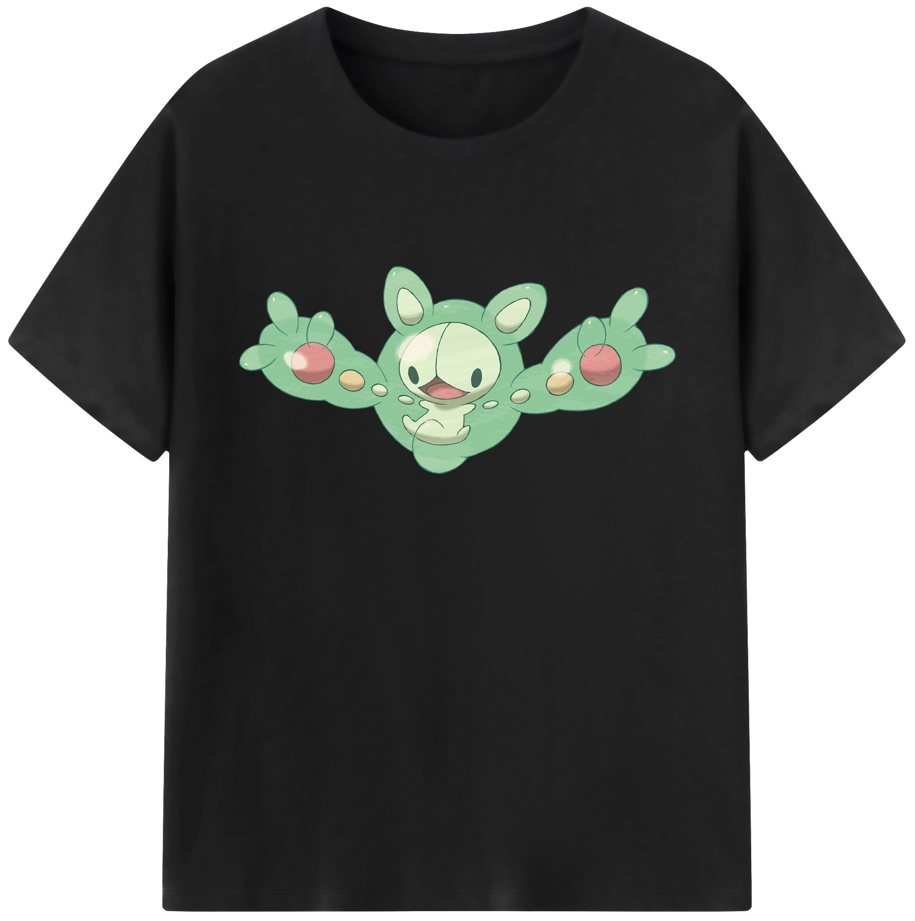 （画像用） ポケットモンスター Pokémon 綿100％ メンズ半袖Tシャツ｜肌触りやわらか＆通気性