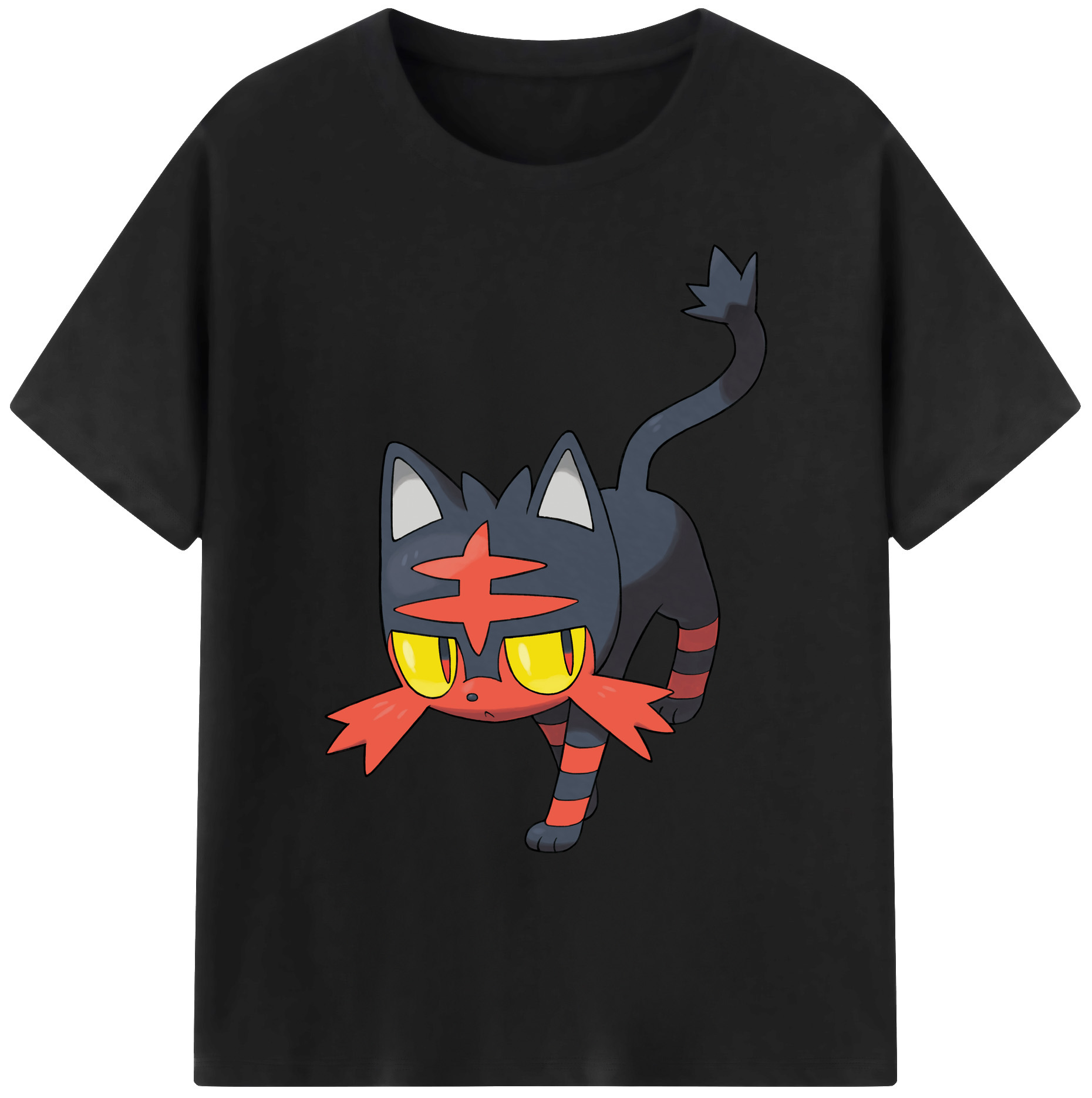 （画像用） ポケットモンスター Pokémon 綿100％ メンズ半袖Tシャツ｜肌触りやわらか＆通気性