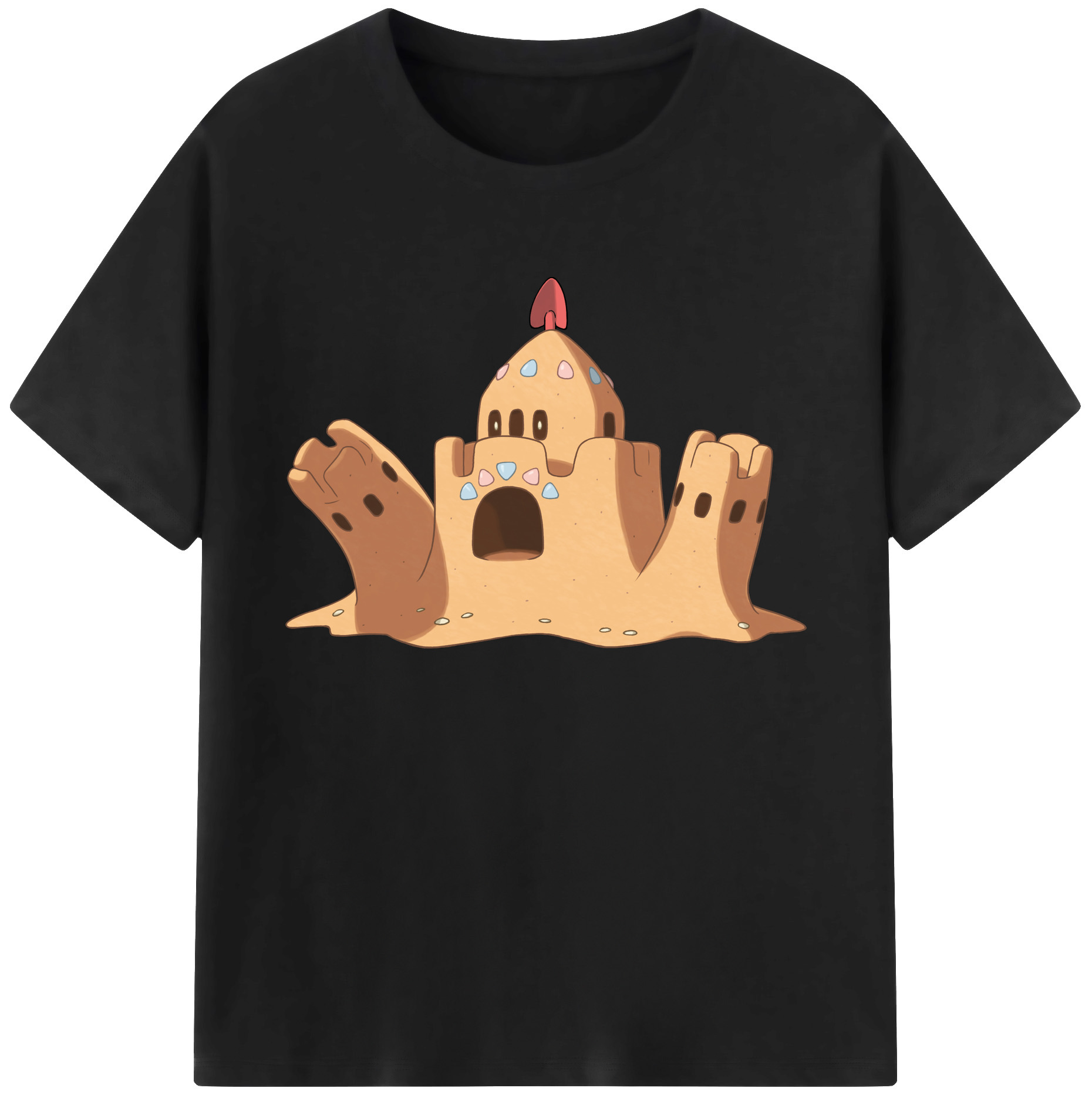 （画像用） ポケットモンスター Pokémon 綿100％ メンズ半袖Tシャツ｜肌触りやわらか＆通気性