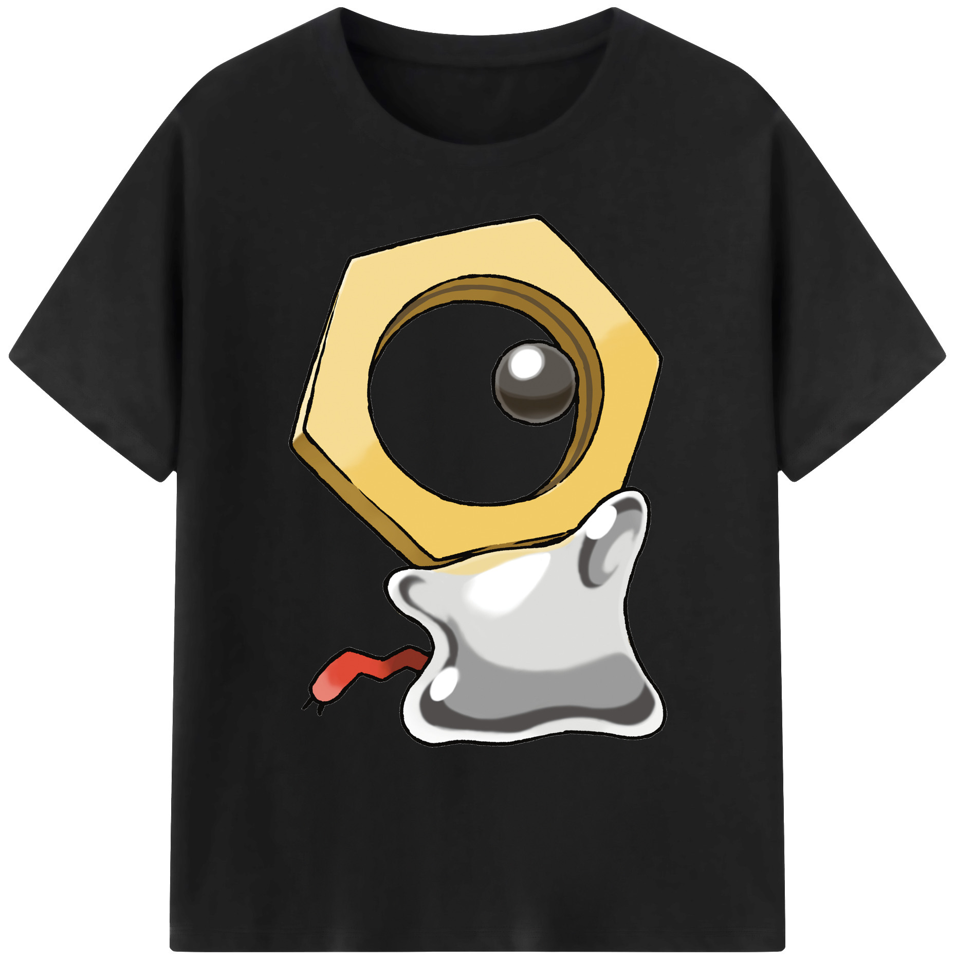（画像用） ポケットモンスター Pokémon 綿100％ メンズ半袖Tシャツ｜肌触りやわらか＆通気性