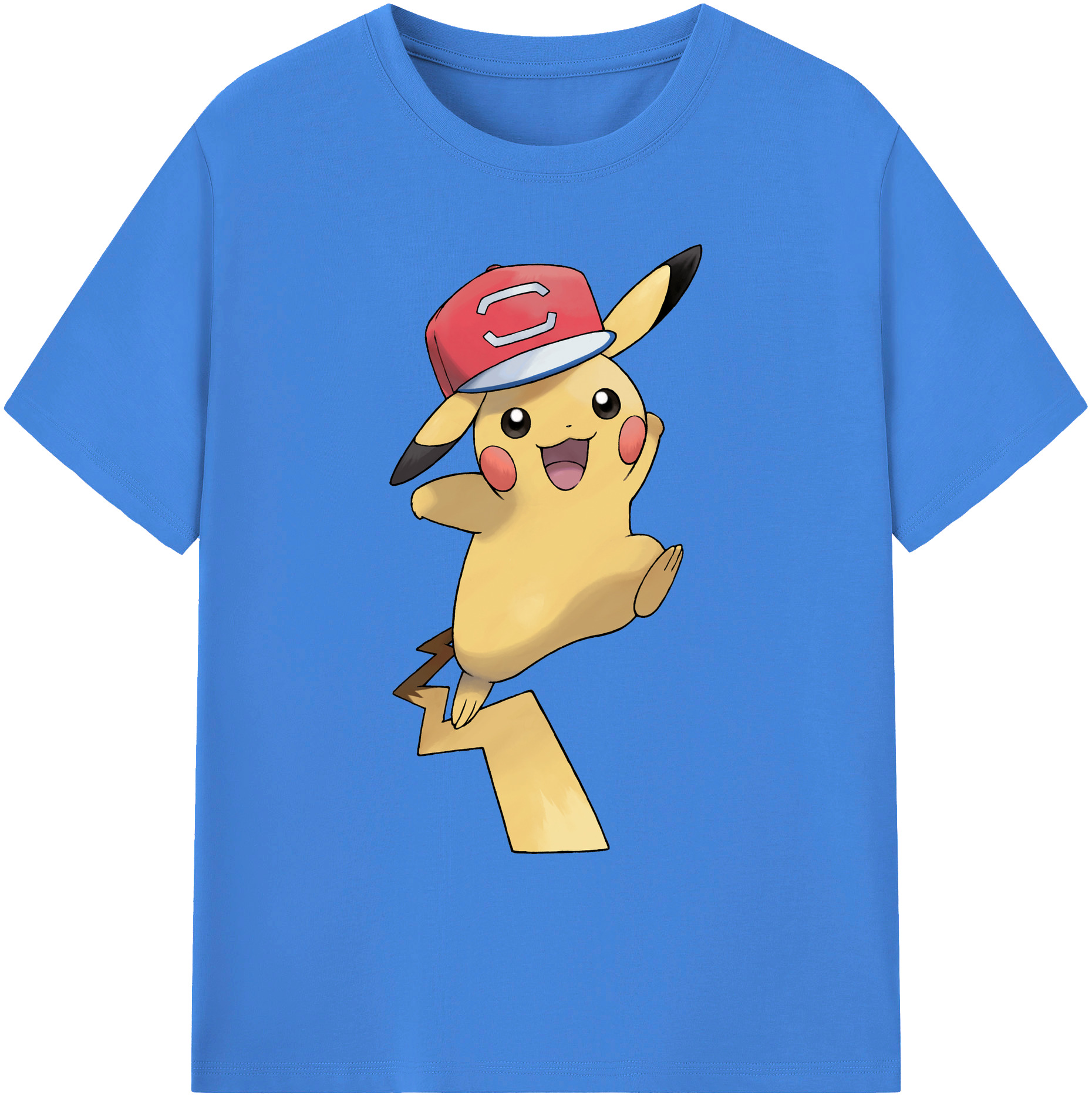 （画像用） ポケットモンスター Pokémon 綿100％ メンズ半袖Tシャツ｜肌触りやわらか＆通気性