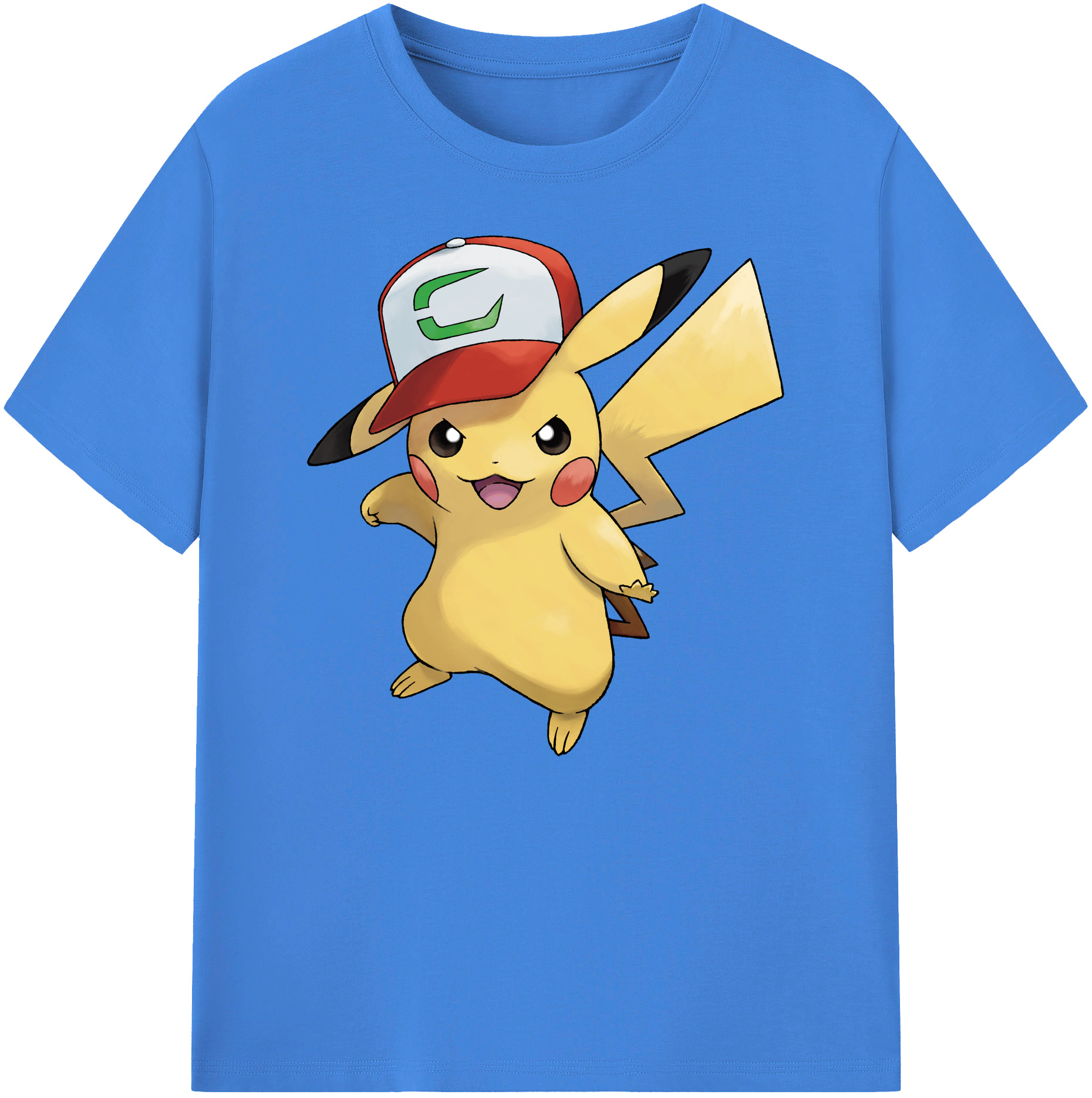 （画像用） ポケットモンスター Pokémon 綿100％ メンズ半袖Tシャツ｜肌触りやわらか＆通気性