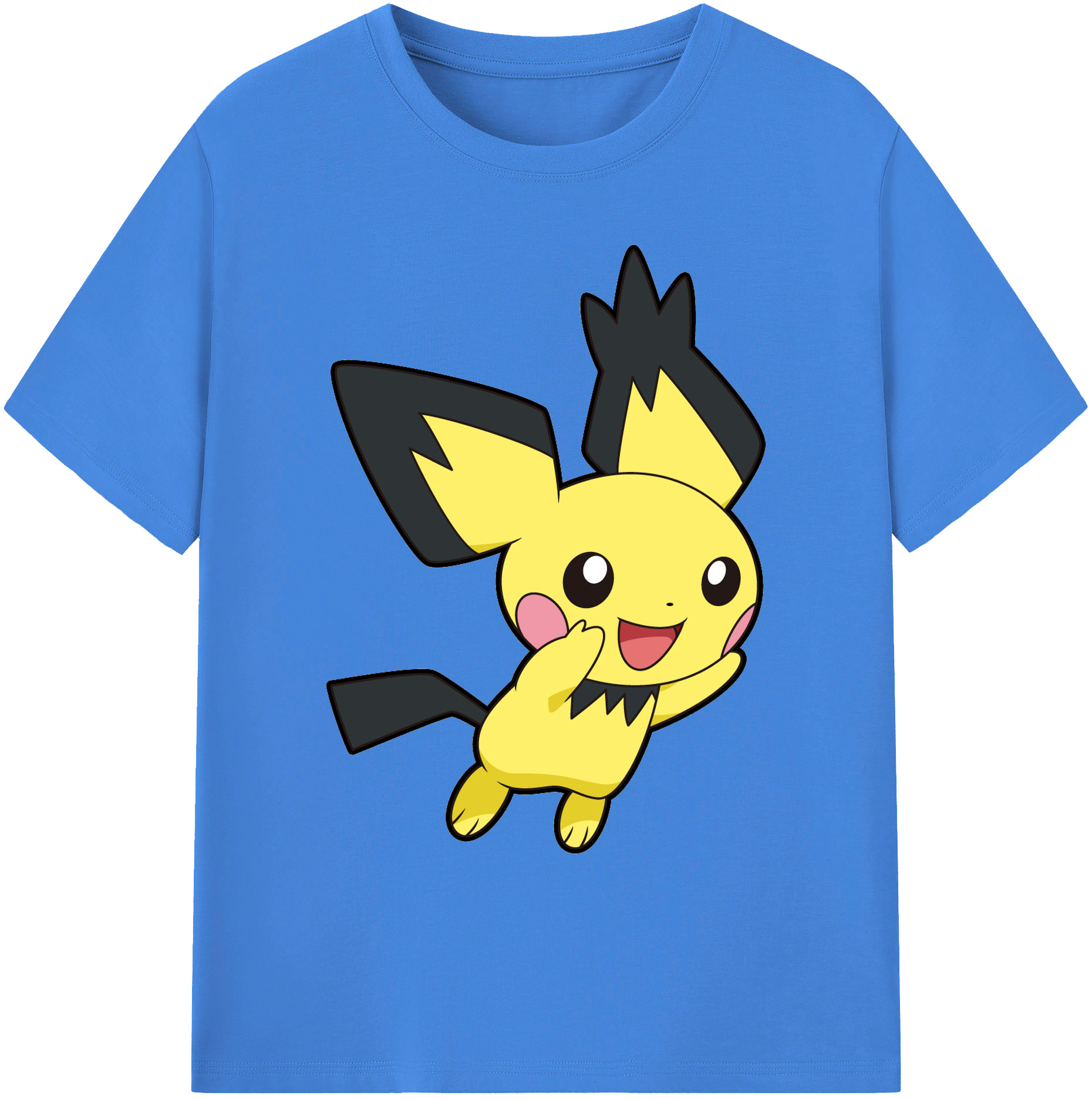 （画像用） ポケットモンスター Pokémon 綿100％ メンズ半袖Tシャツ｜肌触りやわらか＆通気性