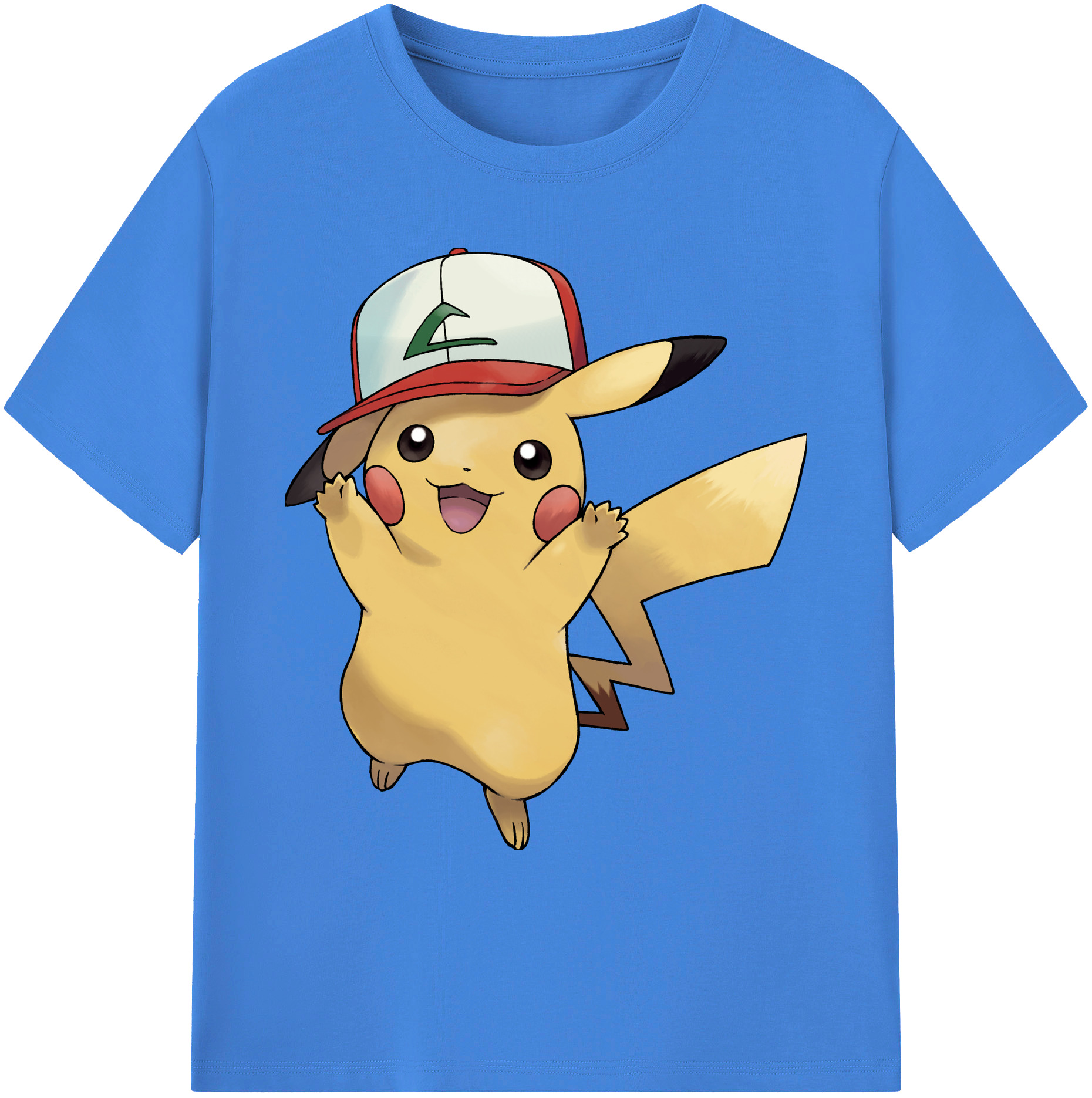 （画像用） ポケットモンスター Pokémon 綿100％ メンズ半袖Tシャツ｜肌触りやわらか＆通気性