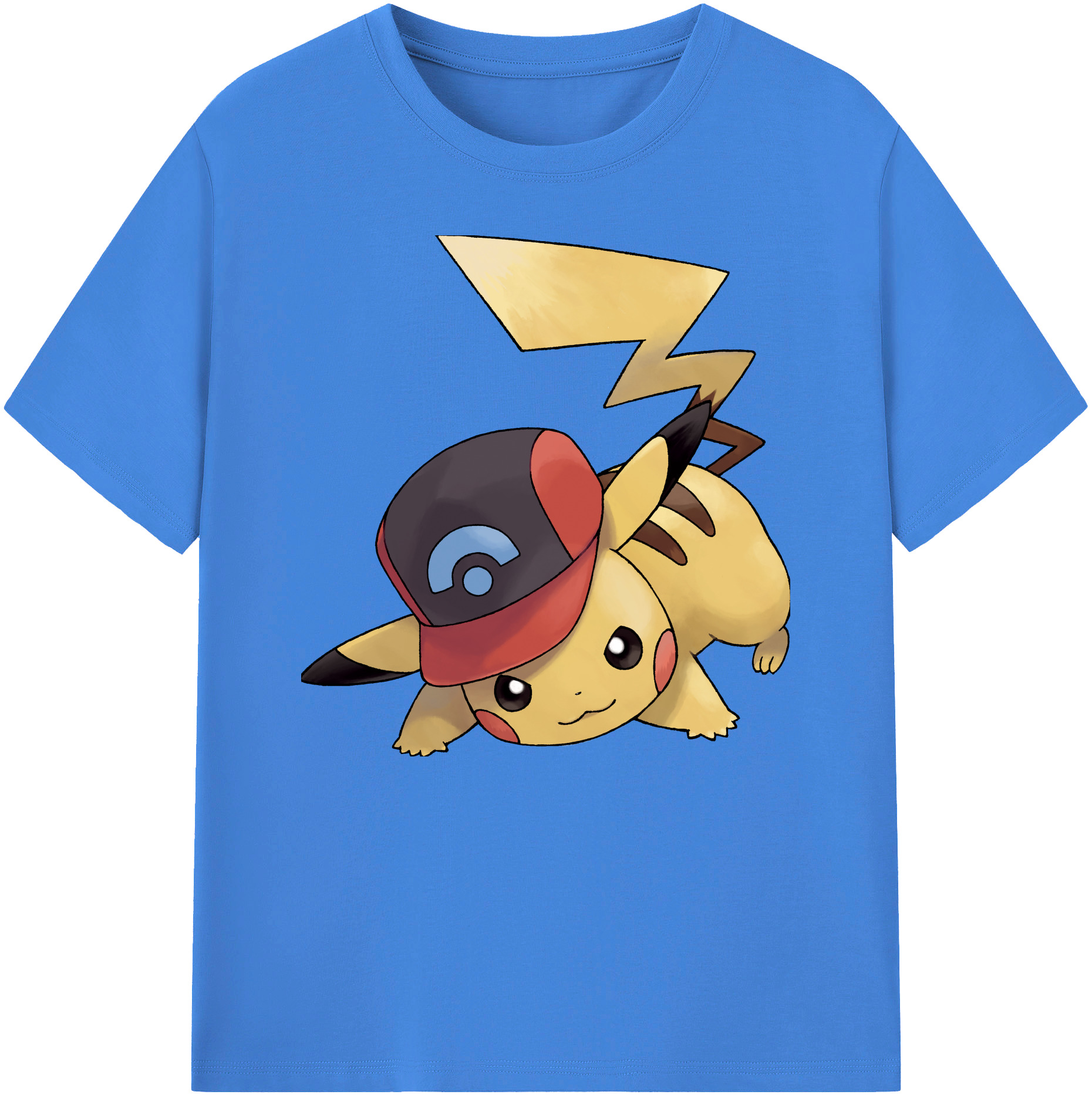 （画像用） ポケットモンスター Pokémon 綿100％ メンズ半袖Tシャツ｜肌触りやわらか＆通気性
