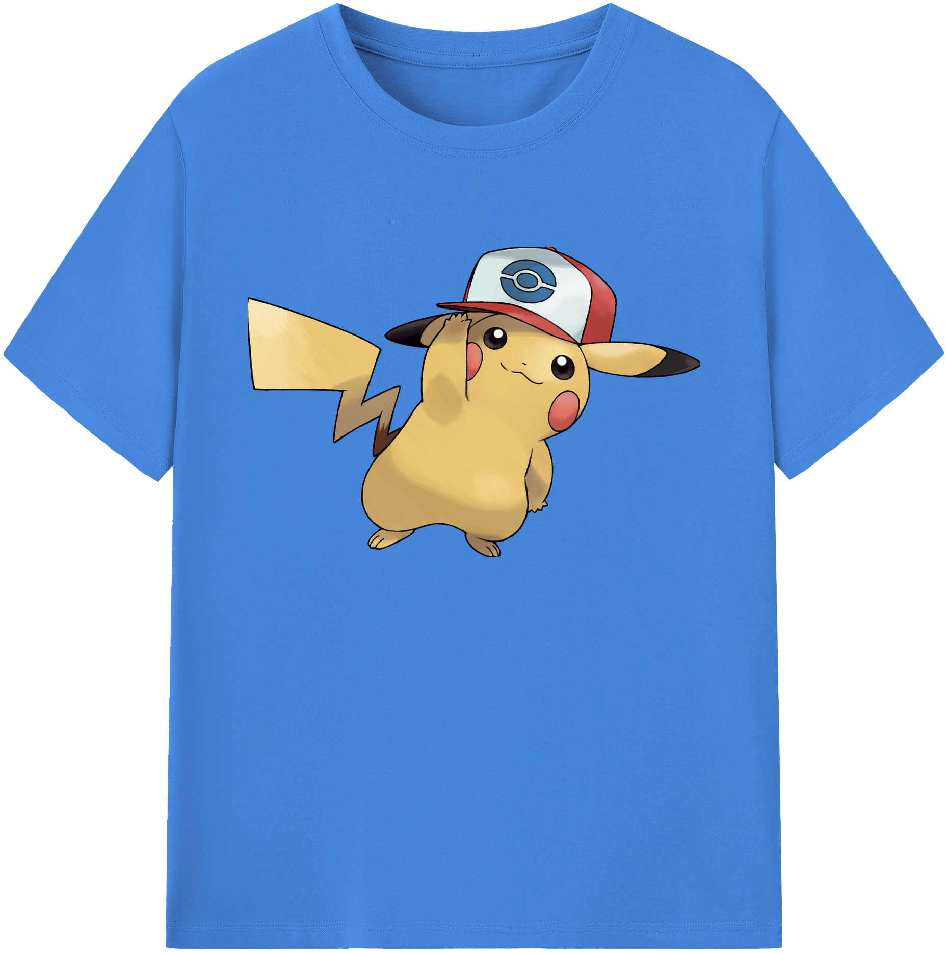 （画像用） ポケットモンスター Pokémon 綿100％ メンズ半袖Tシャツ｜肌触りやわらか＆通気性