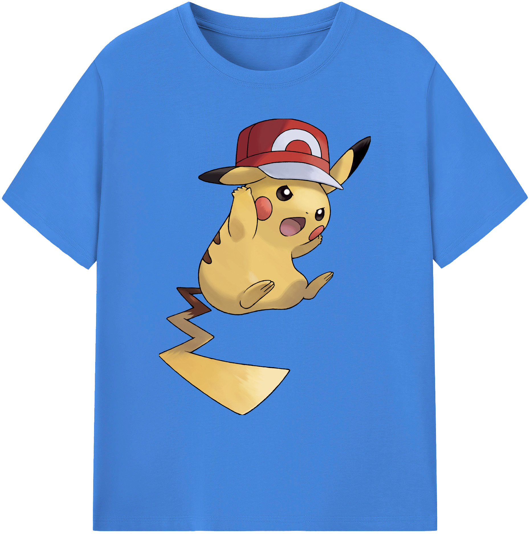 （画像用） ポケットモンスター Pokémon 綿100％ メンズ半袖Tシャツ｜肌触りやわらか＆通気性
