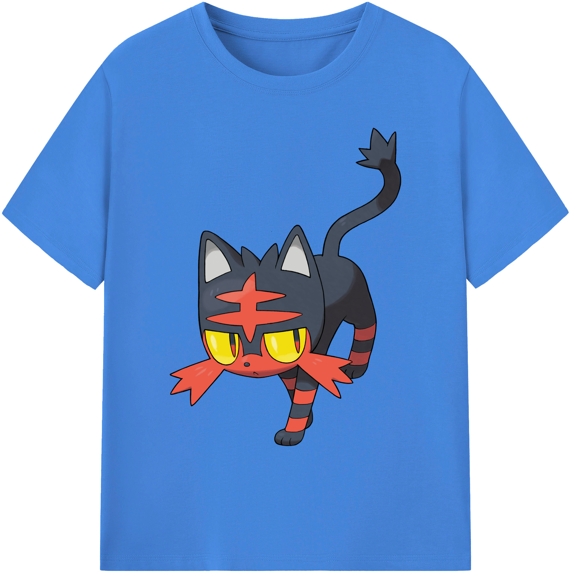 （画像用） ポケットモンスター Pokémon 綿100％ メンズ半袖Tシャツ｜肌触りやわらか＆通気性