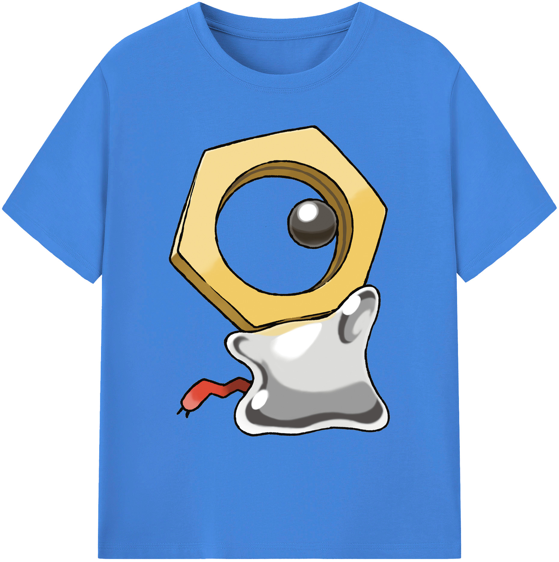 （画像用） ポケットモンスター Pokémon 綿100％ メンズ半袖Tシャツ｜肌触りやわらか＆通気性