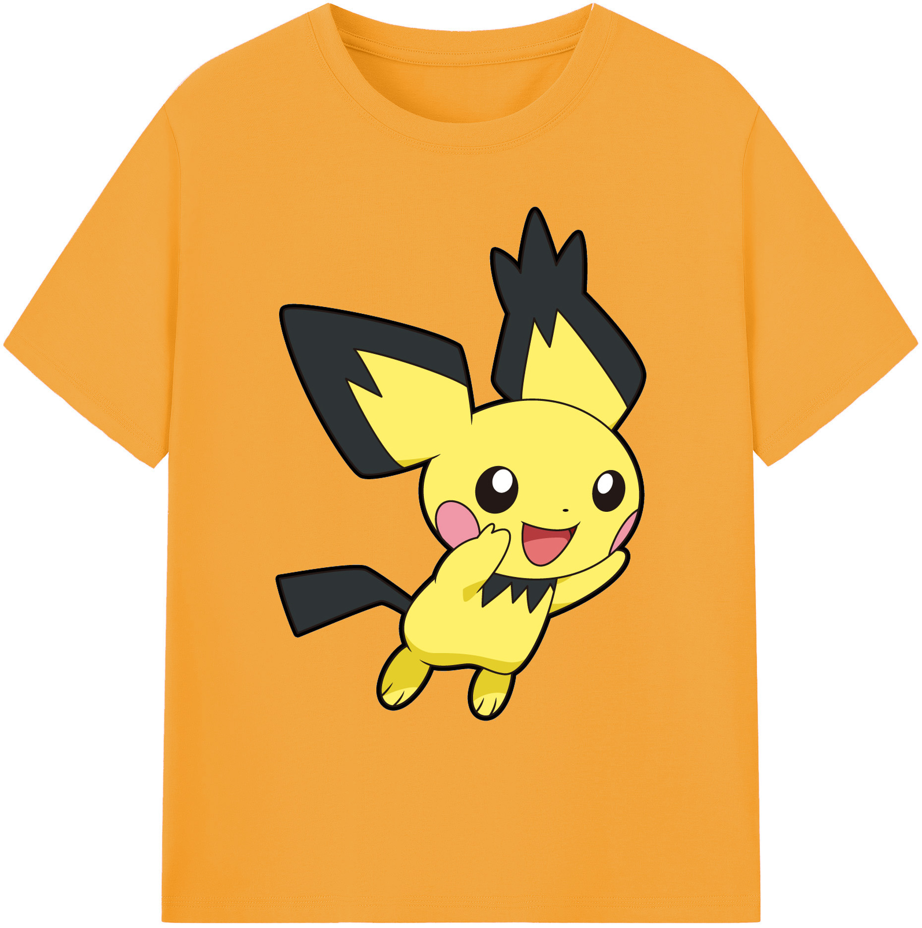 （画像用） ポケットモンスター Pokémon 綿100％ メンズ半袖Tシャツ｜肌触りやわらか＆通気性