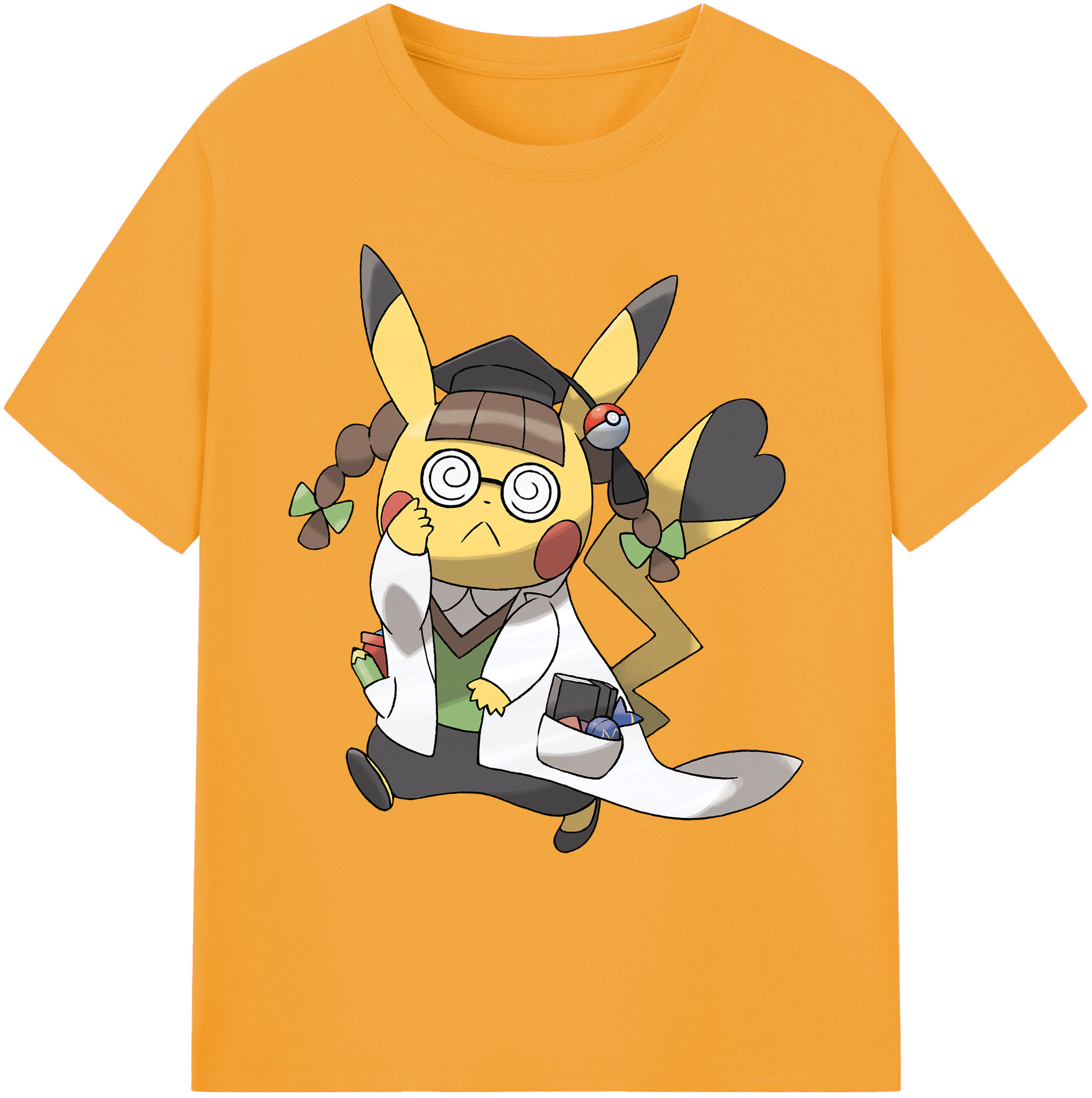 （画像用） ポケットモンスター Pokémon 綿100％ メンズ半袖Tシャツ｜肌触りやわらか＆通気性