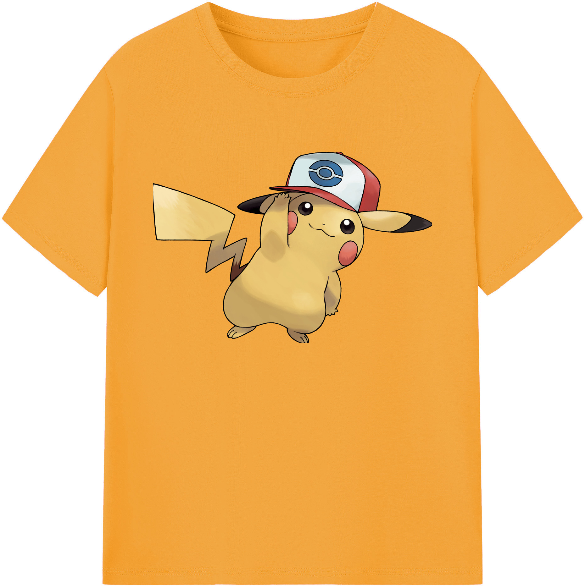 （画像用） ポケットモンスター Pokémon 綿100％ メンズ半袖Tシャツ｜肌触りやわらか＆通気性