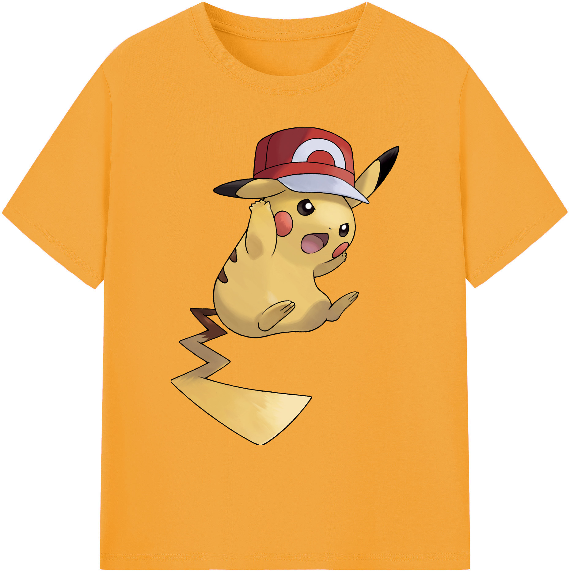 （画像用） ポケットモンスター Pokémon 綿100％ メンズ半袖Tシャツ｜肌触りやわらか＆通気性
