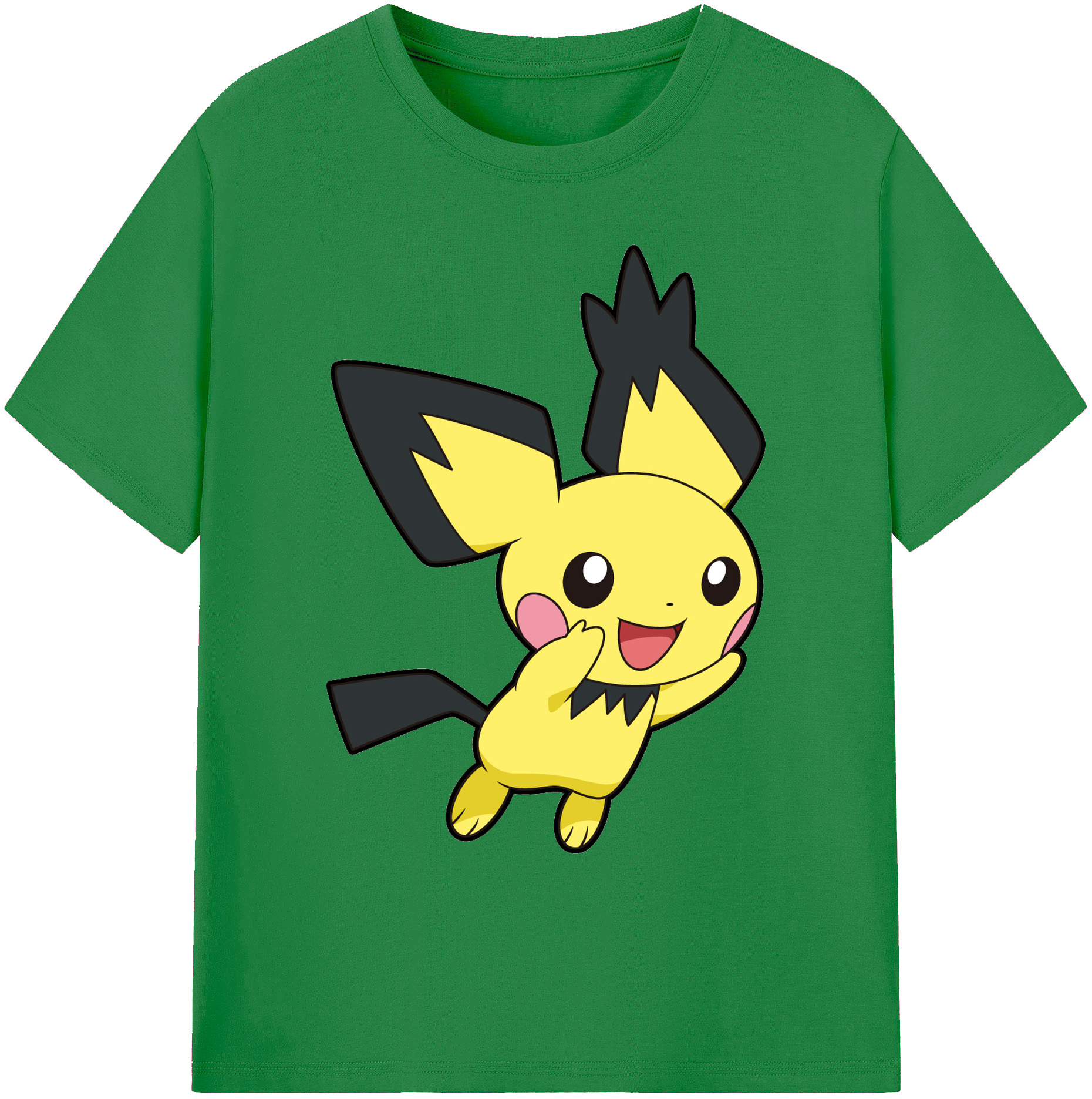 （画像用） ポケットモンスター Pokémon 綿100％ メンズ半袖Tシャツ｜肌触りやわらか＆通気性