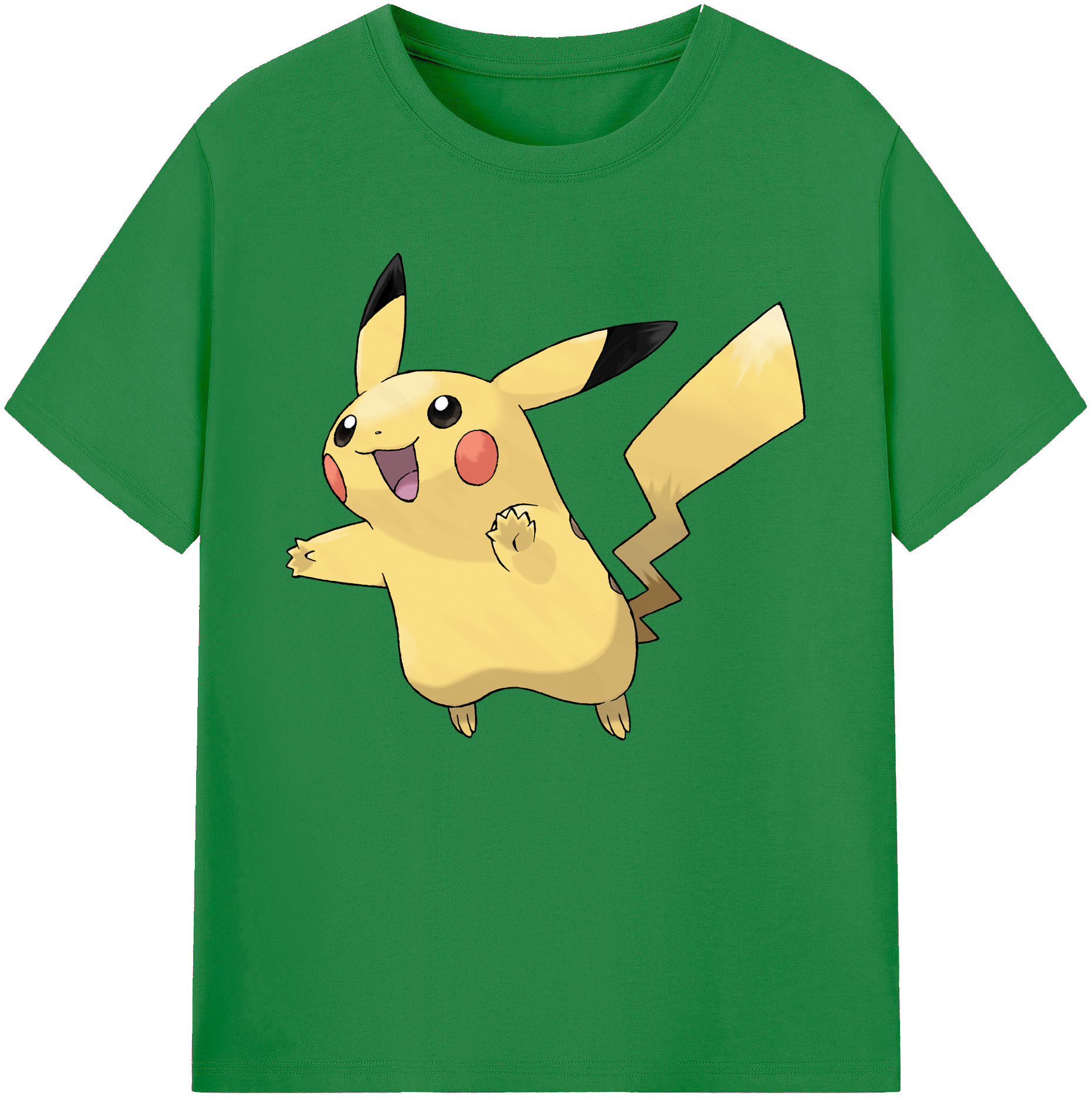 （画像用） ポケットモンスター Pokémon 綿100％ メンズ半袖Tシャツ｜肌触りやわらか＆通気性