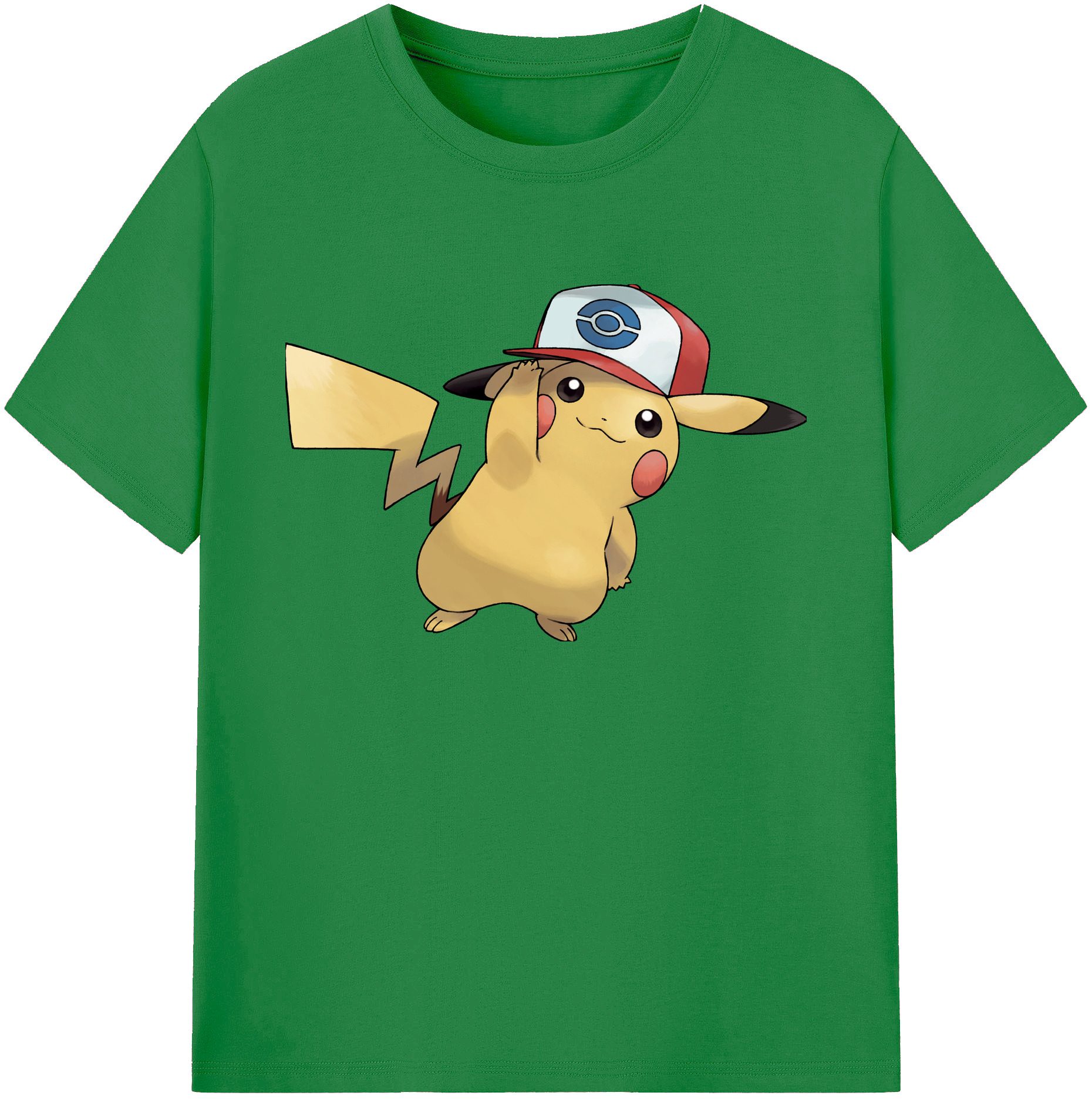 （画像用） ポケットモンスター Pokémon 綿100％ メンズ半袖Tシャツ｜肌触りやわらか＆通気性