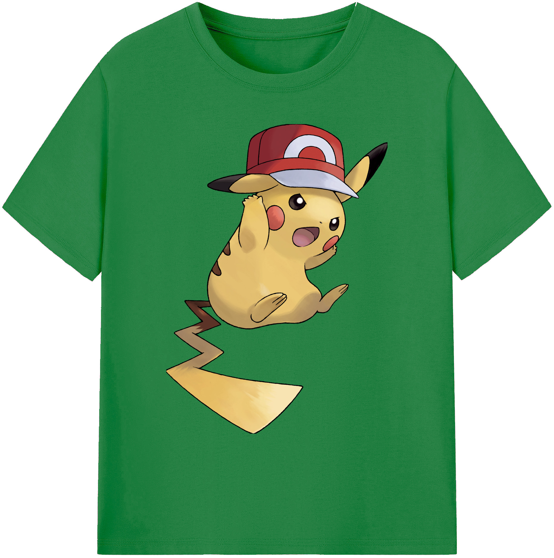 （画像用） ポケットモンスター Pokémon 綿100％ メンズ半袖Tシャツ｜肌触りやわらか＆通気性