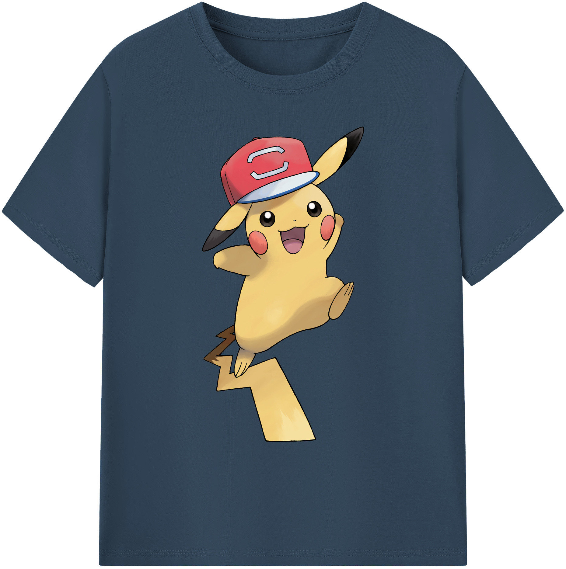 （画像用） ポケットモンスター Pokémon 綿100％ メンズ半袖Tシャツ｜肌触りやわらか＆通気性