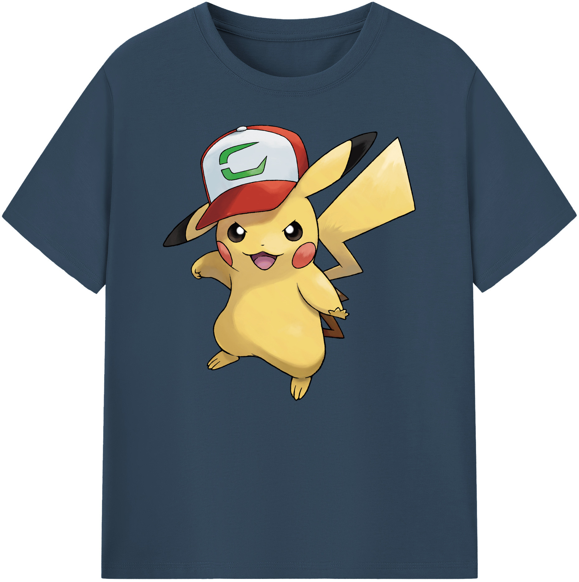 （画像用） ポケットモンスター Pokémon 綿100％ メンズ半袖Tシャツ｜肌触りやわらか＆通気性