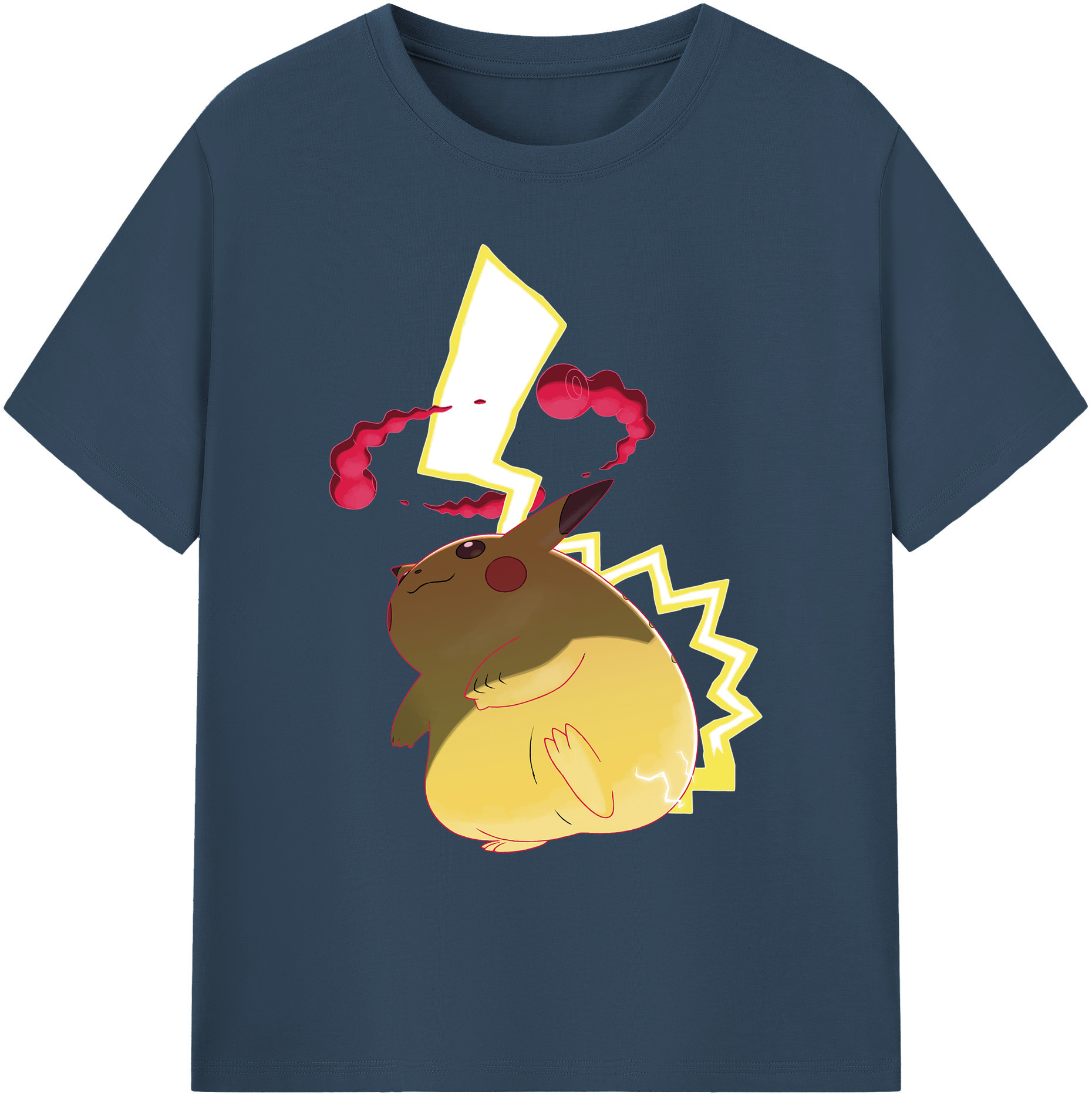 （画像用） ポケットモンスター Pokémon 綿100％ メンズ半袖Tシャツ｜肌触りやわらか＆通気性