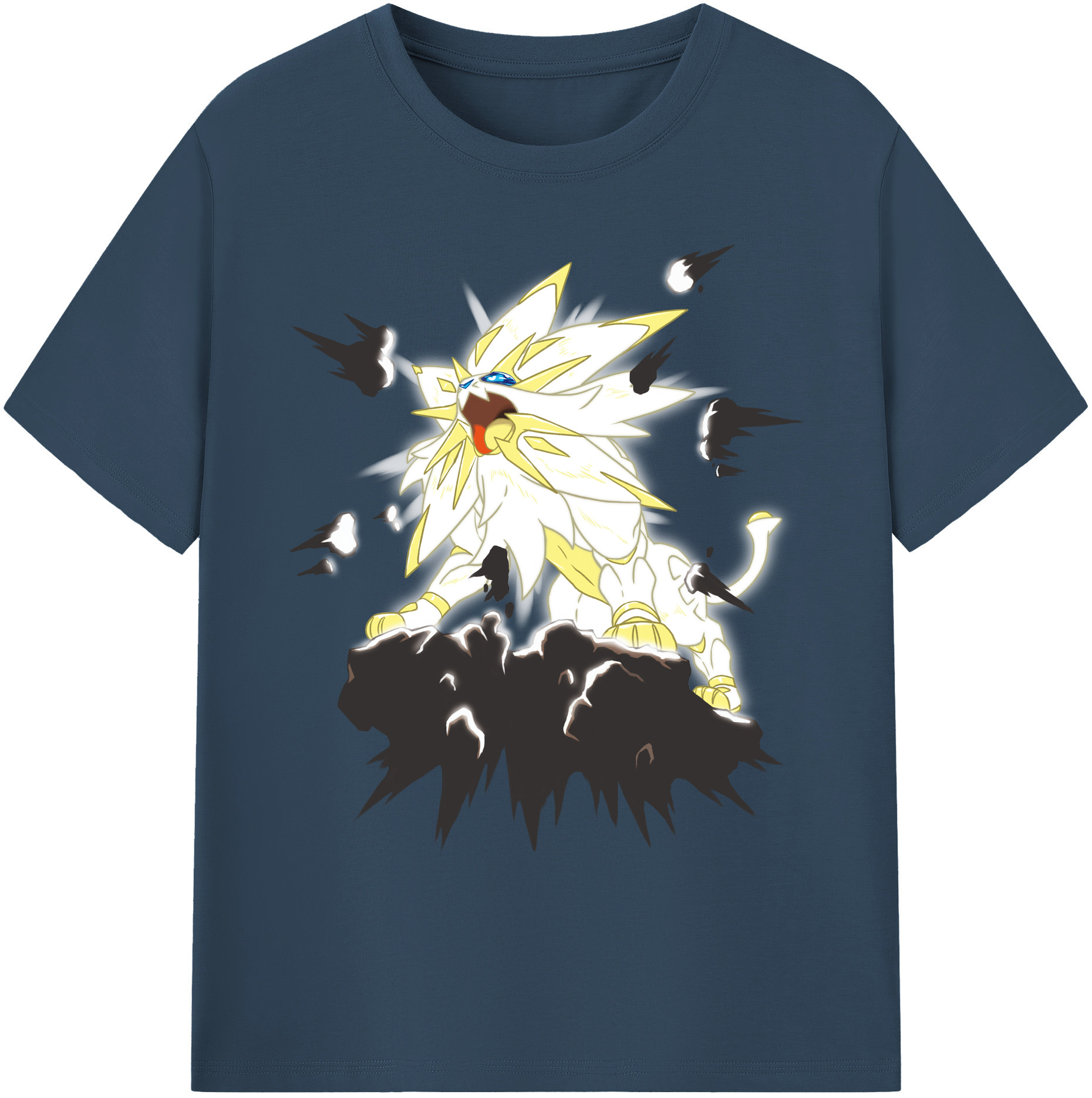 （画像用） ポケットモンスター Pokémon 綿100％ メンズ半袖Tシャツ｜肌触りやわらか＆通気性