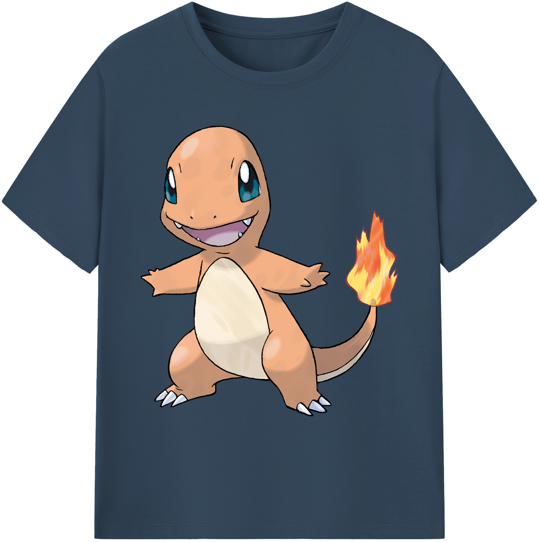 （画像用） ポケットモンスター Pokémon 綿100％ メンズ半袖Tシャツ｜肌触りやわらか＆通気性
