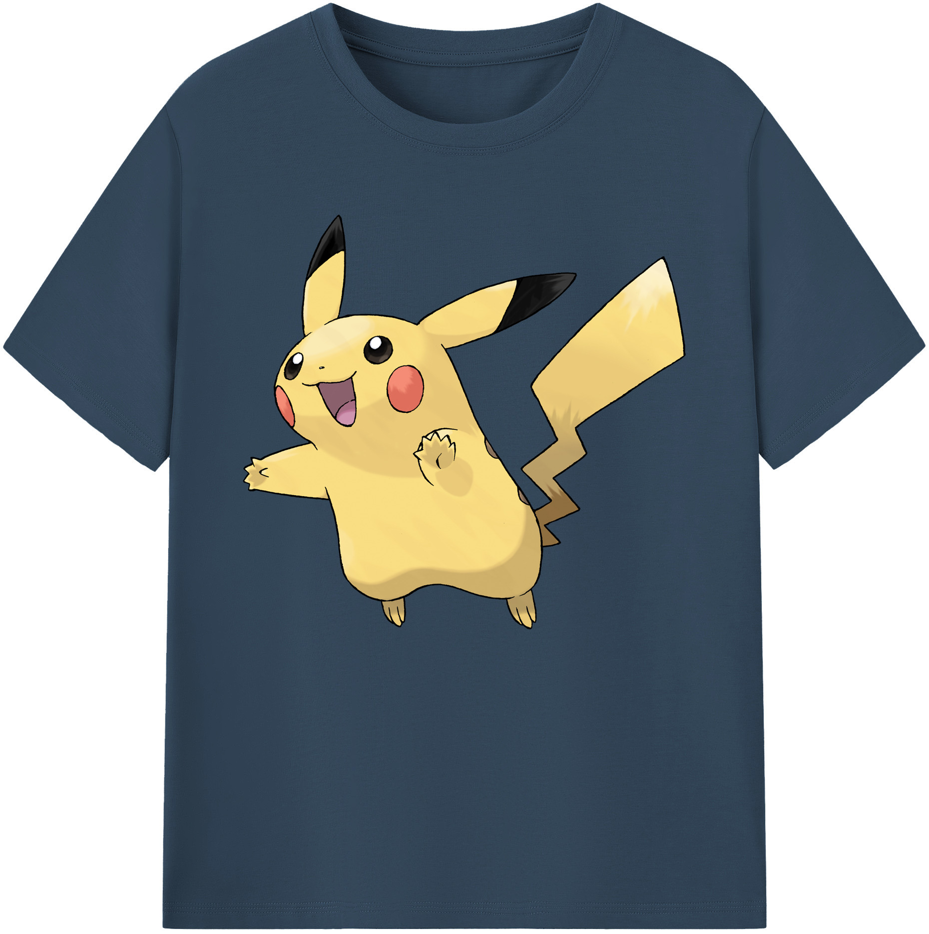 （画像用） ポケットモンスター Pokémon 綿100％ メンズ半袖Tシャツ｜肌触りやわらか＆通気性