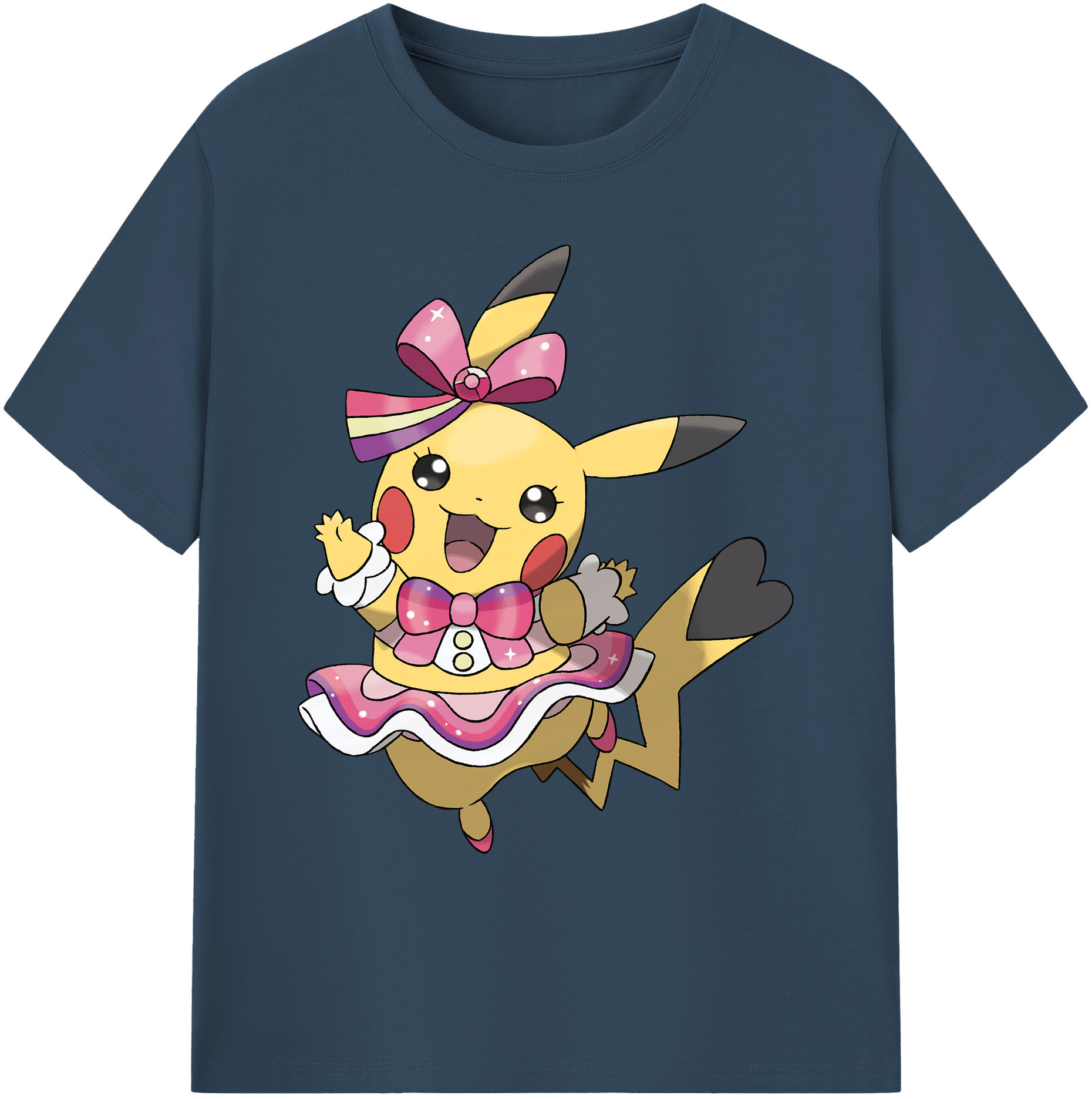 （画像用） ポケットモンスター Pokémon 綿100％ メンズ半袖Tシャツ｜肌触りやわらか＆通気性