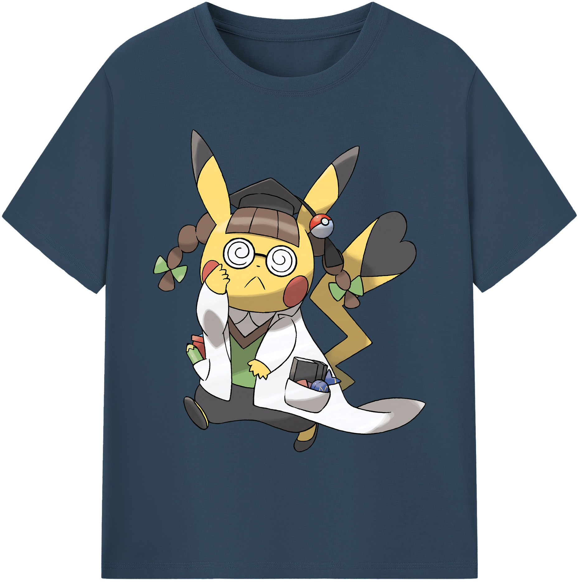 （画像用） ポケットモンスター Pokémon 綿100％ メンズ半袖Tシャツ｜肌触りやわらか＆通気性