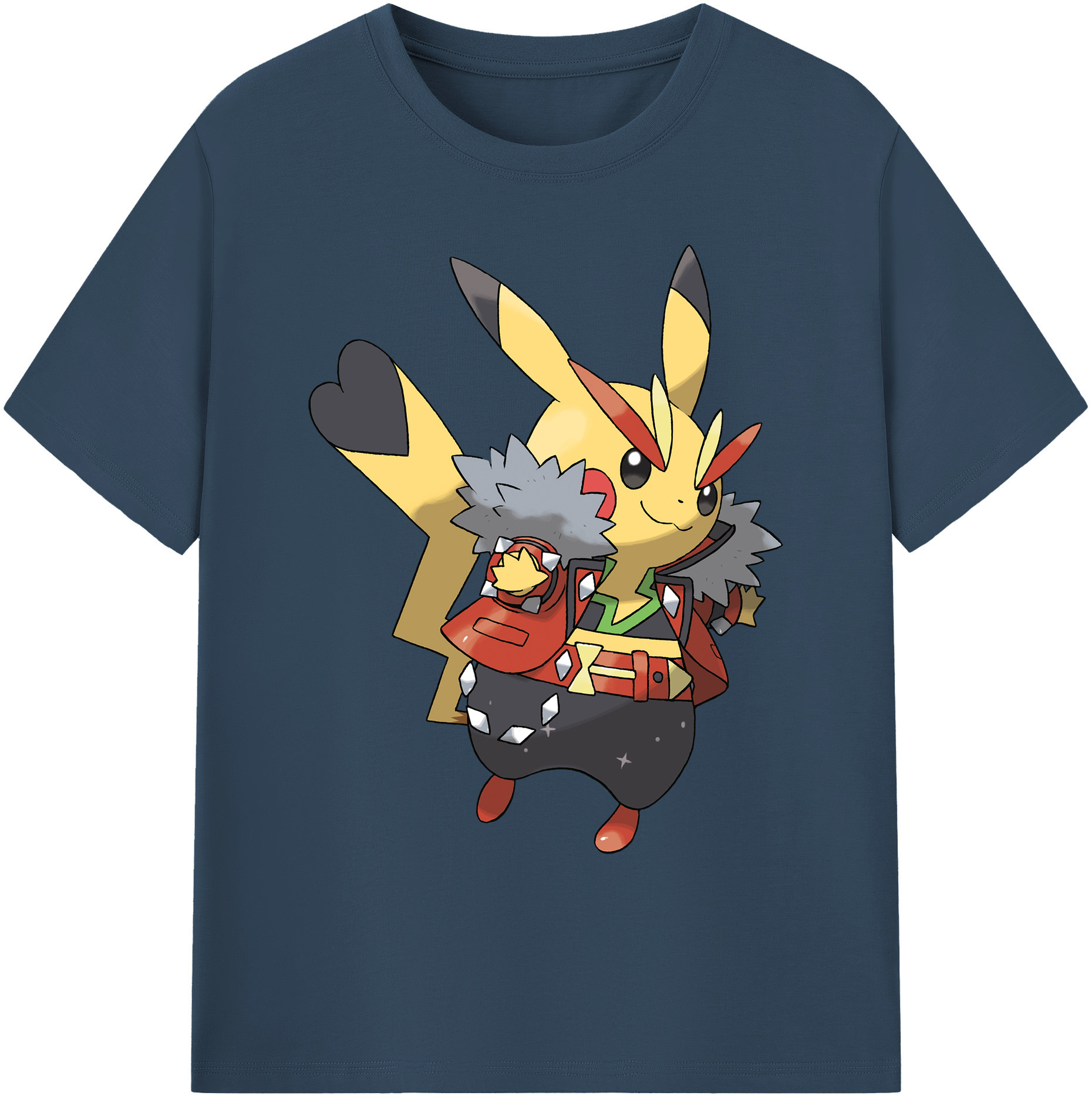 （画像用） ポケットモンスター Pokémon 綿100％ メンズ半袖Tシャツ｜肌触りやわらか＆通気性