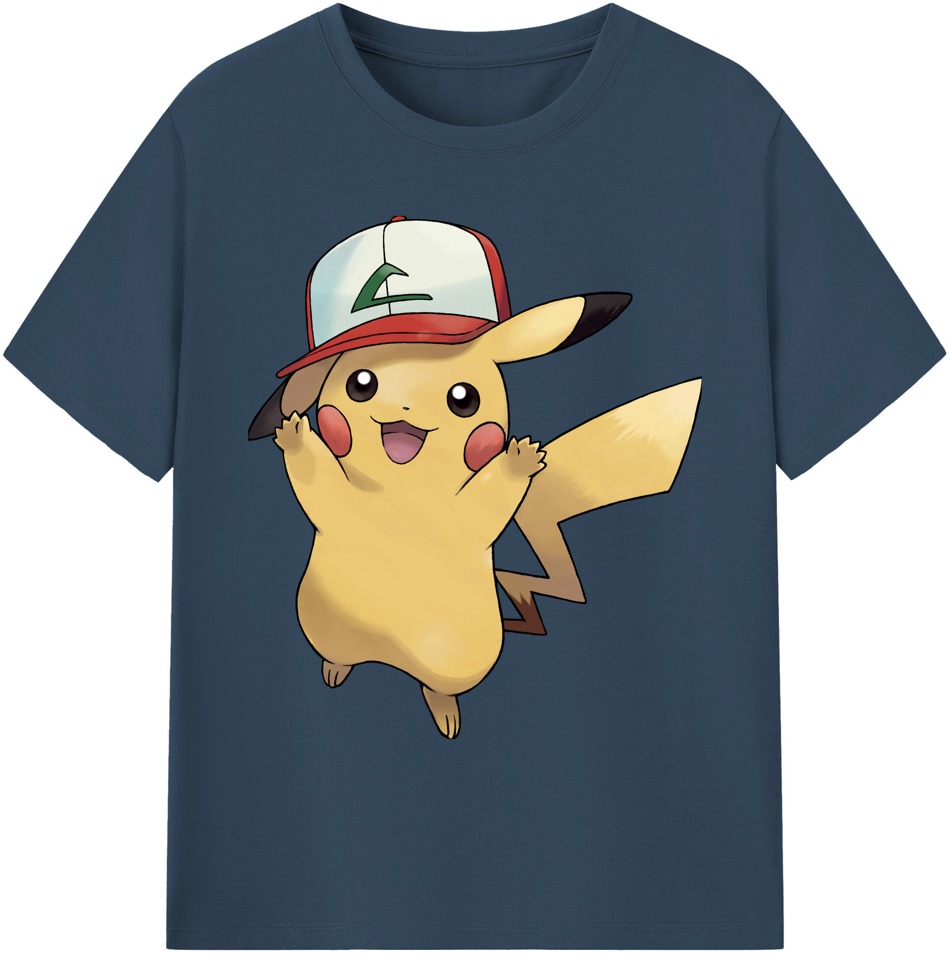 （画像用） ポケットモンスター Pokémon 綿100％ メンズ半袖Tシャツ｜肌触りやわらか＆通気性