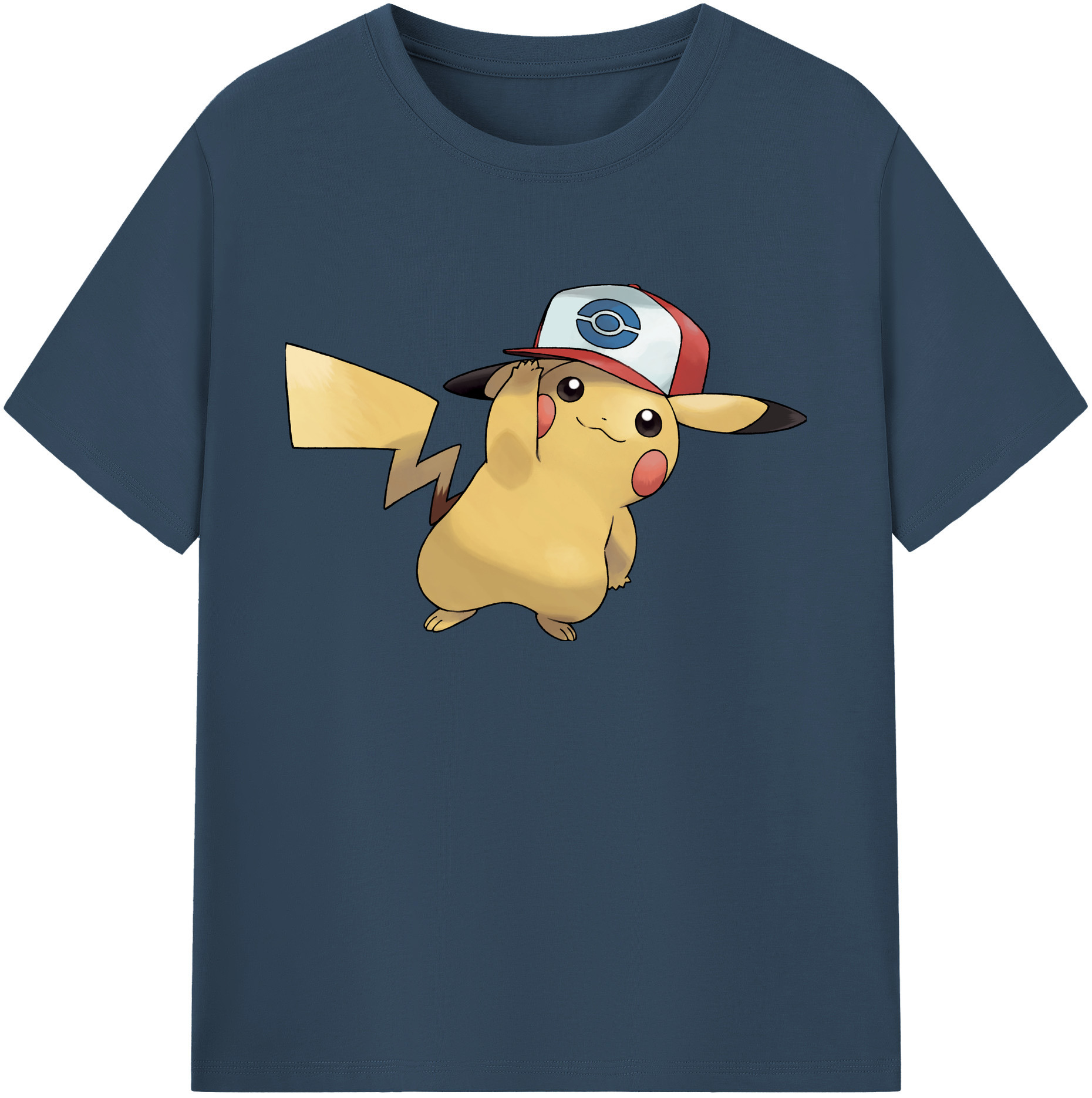 （画像用） ポケットモンスター Pokémon 綿100％ メンズ半袖Tシャツ｜肌触りやわらか＆通気性