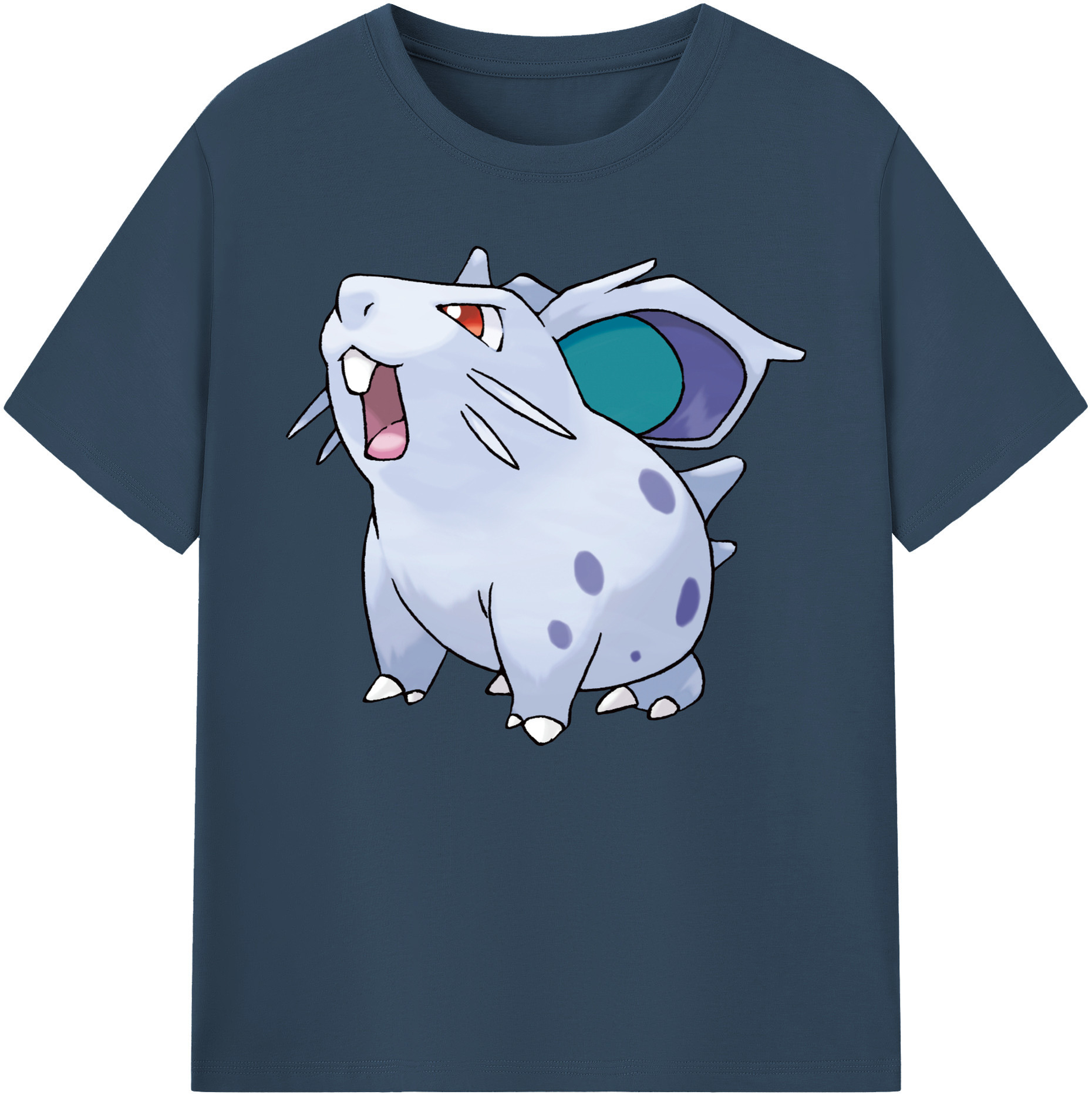 （画像用） ポケットモンスター Pokémon 綿100％ メンズ半袖Tシャツ｜肌触りやわらか＆通気性