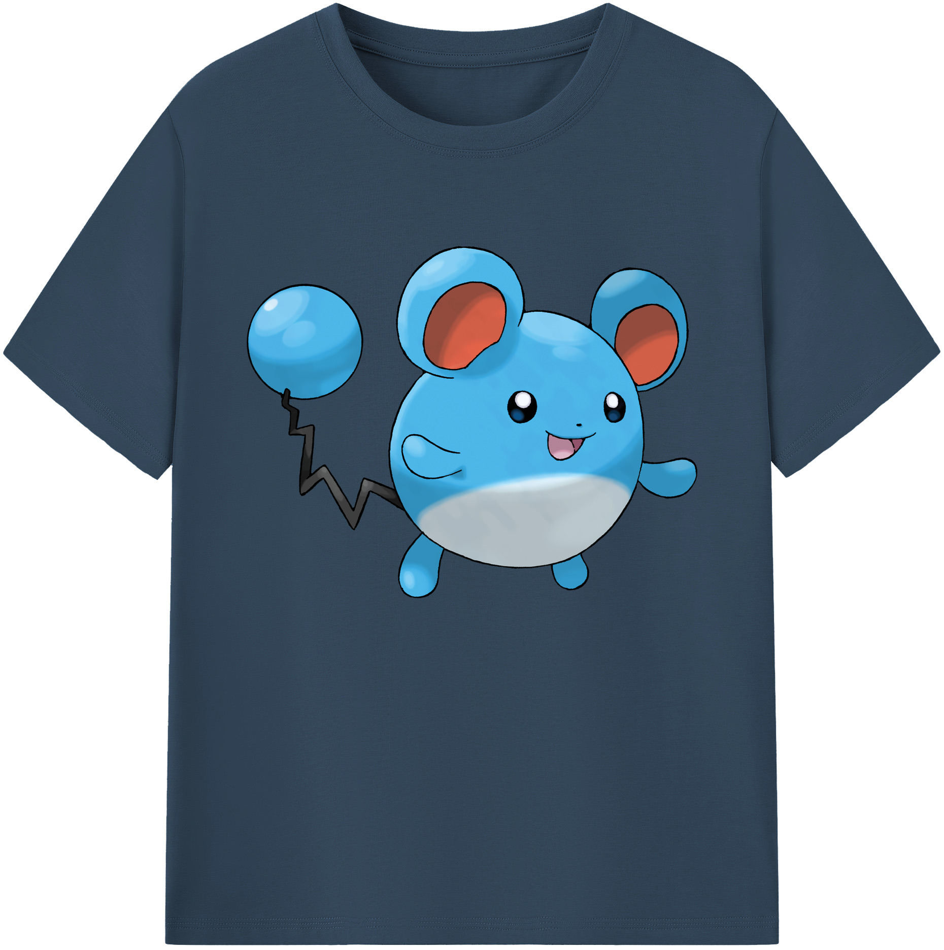 （画像用） ポケットモンスター Pokémon 綿100％ メンズ半袖Tシャツ｜肌触りやわらか＆通気性