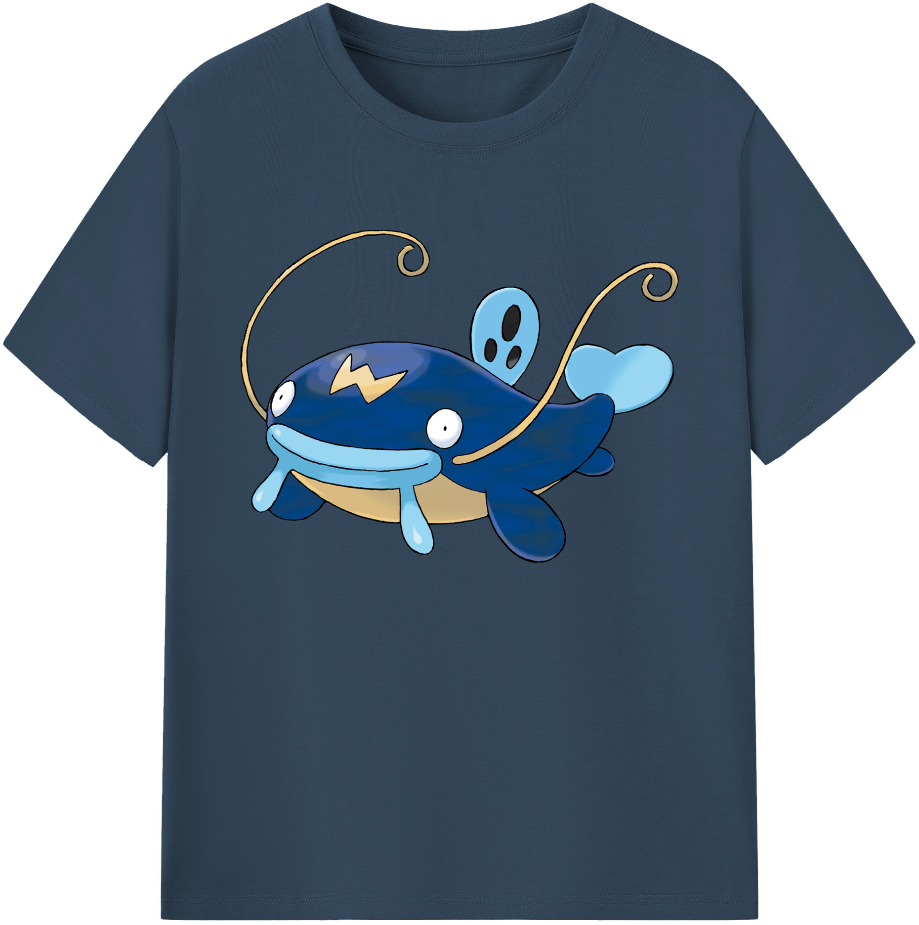（画像用） ポケットモンスター Pokémon 綿100％ メンズ半袖Tシャツ｜肌触りやわらか＆通気性