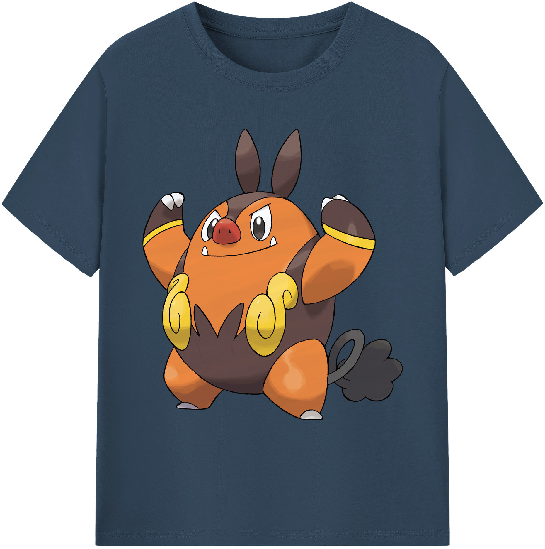 （画像用） ポケットモンスター Pokémon 綿100％ メンズ半袖Tシャツ｜肌触りやわらか＆通気性