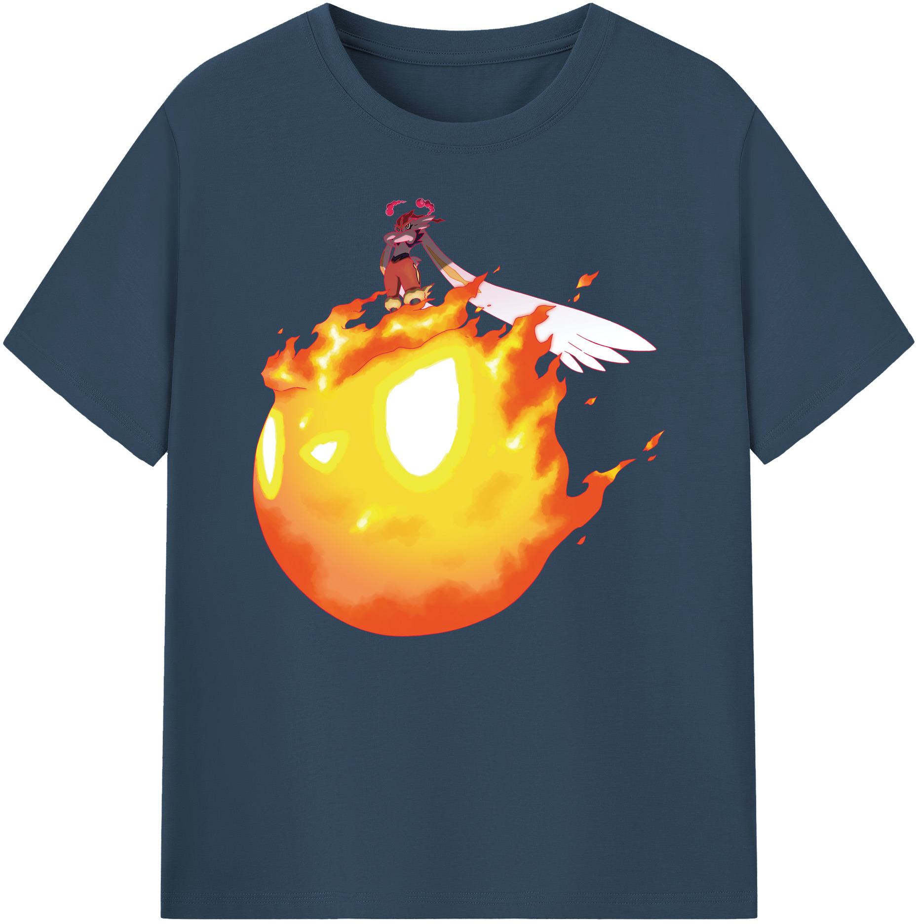 （画像用） ポケットモンスター Pokémon 綿100％ メンズ半袖Tシャツ｜肌触りやわらか＆通気性